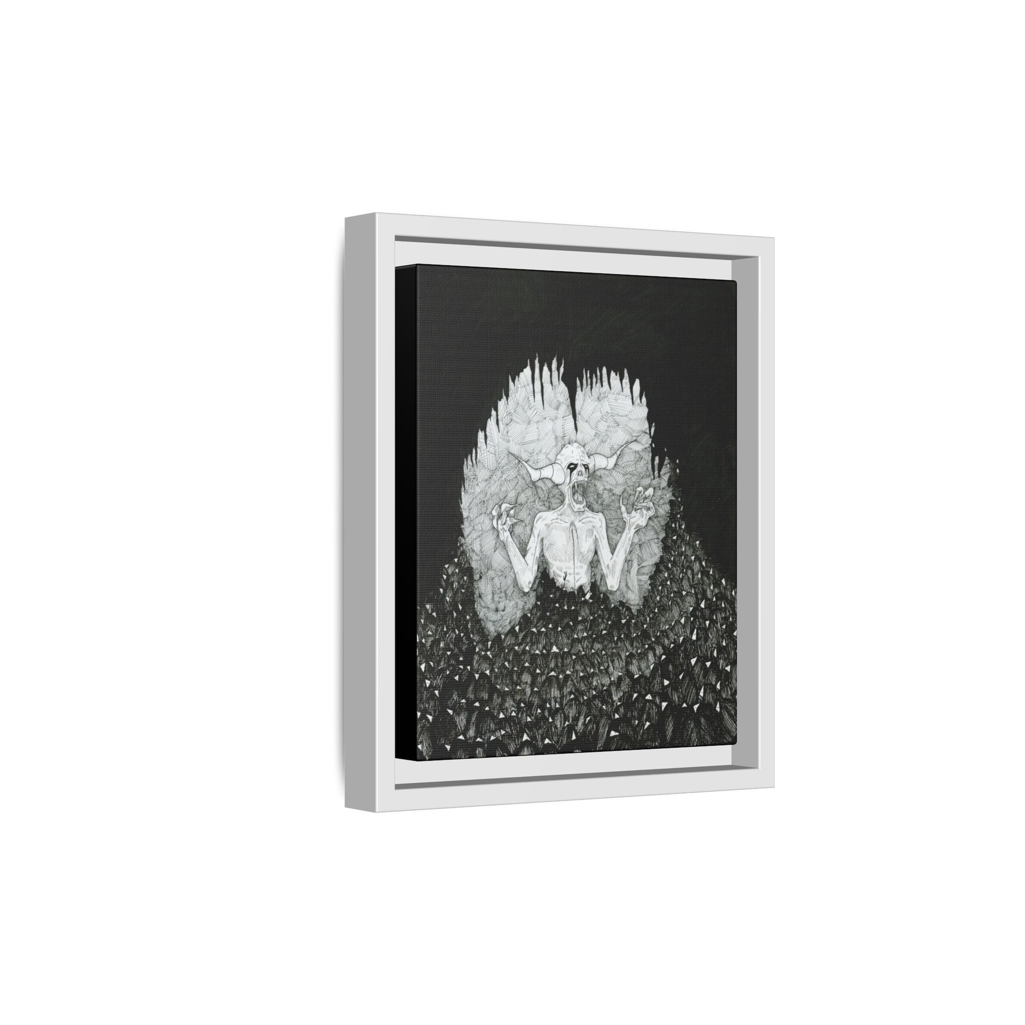 "The Fear" Canvas Print —by Larry White