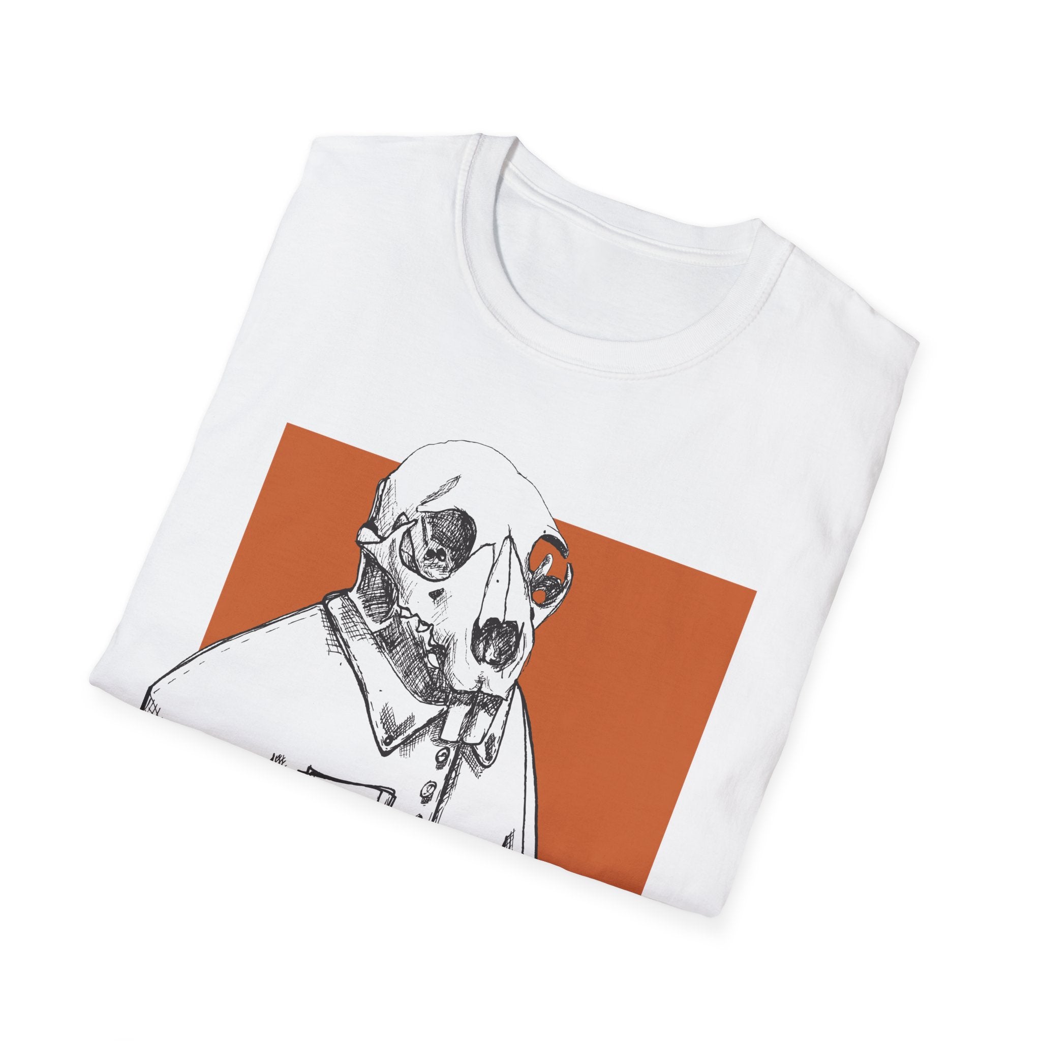 Beaver Man Skull T-Shirt