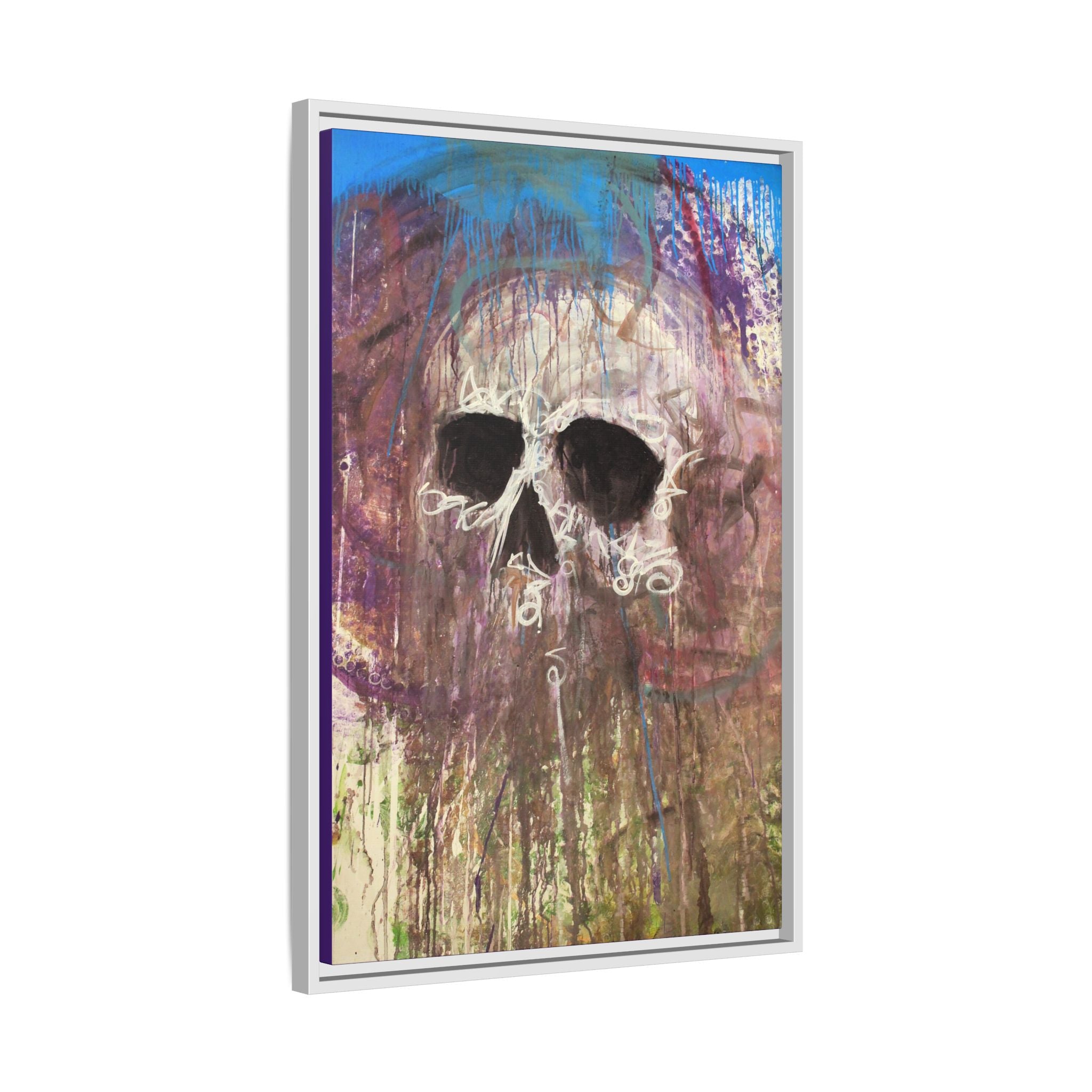 Arctic — Framed Matte Canvas print by Larry White