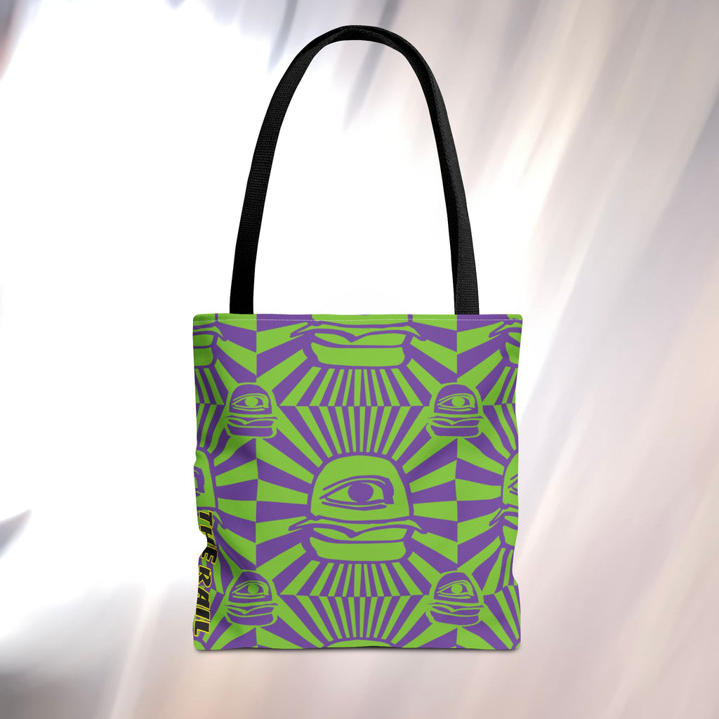 Groovy Eye-Catching Tote Bag - Perfect for Festivals & Everyday Use
