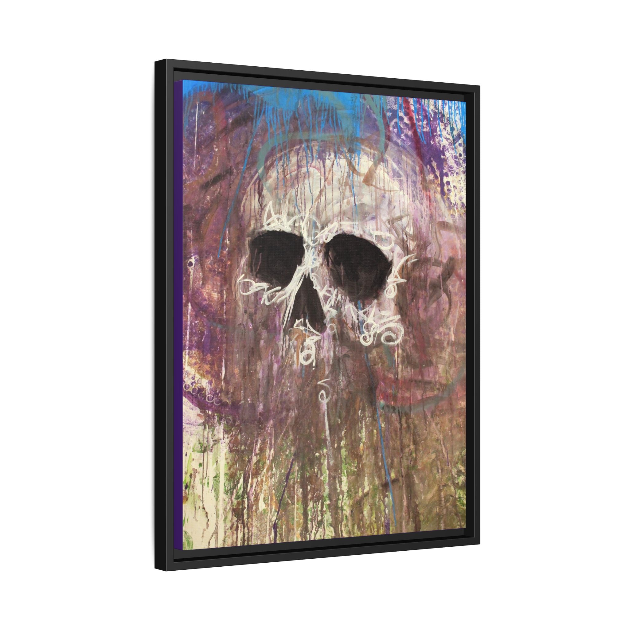 Arctic — Framed Matte Canvas print by Larry White