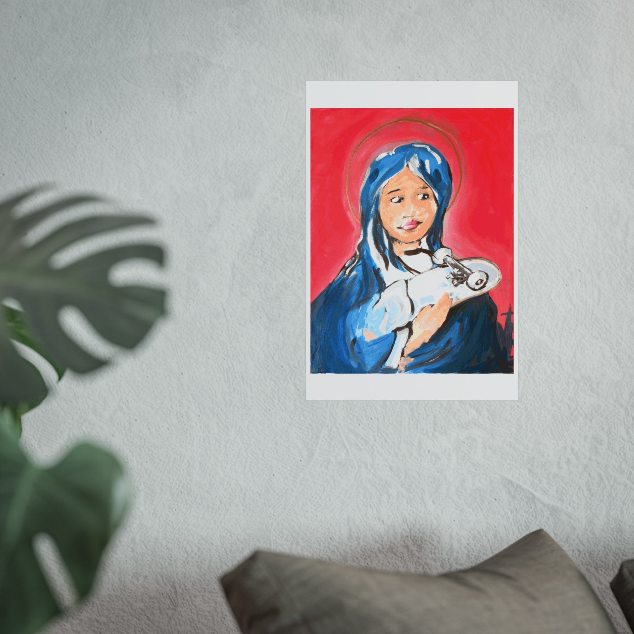 Immaculate Skateboard Faith Fine Art Poster