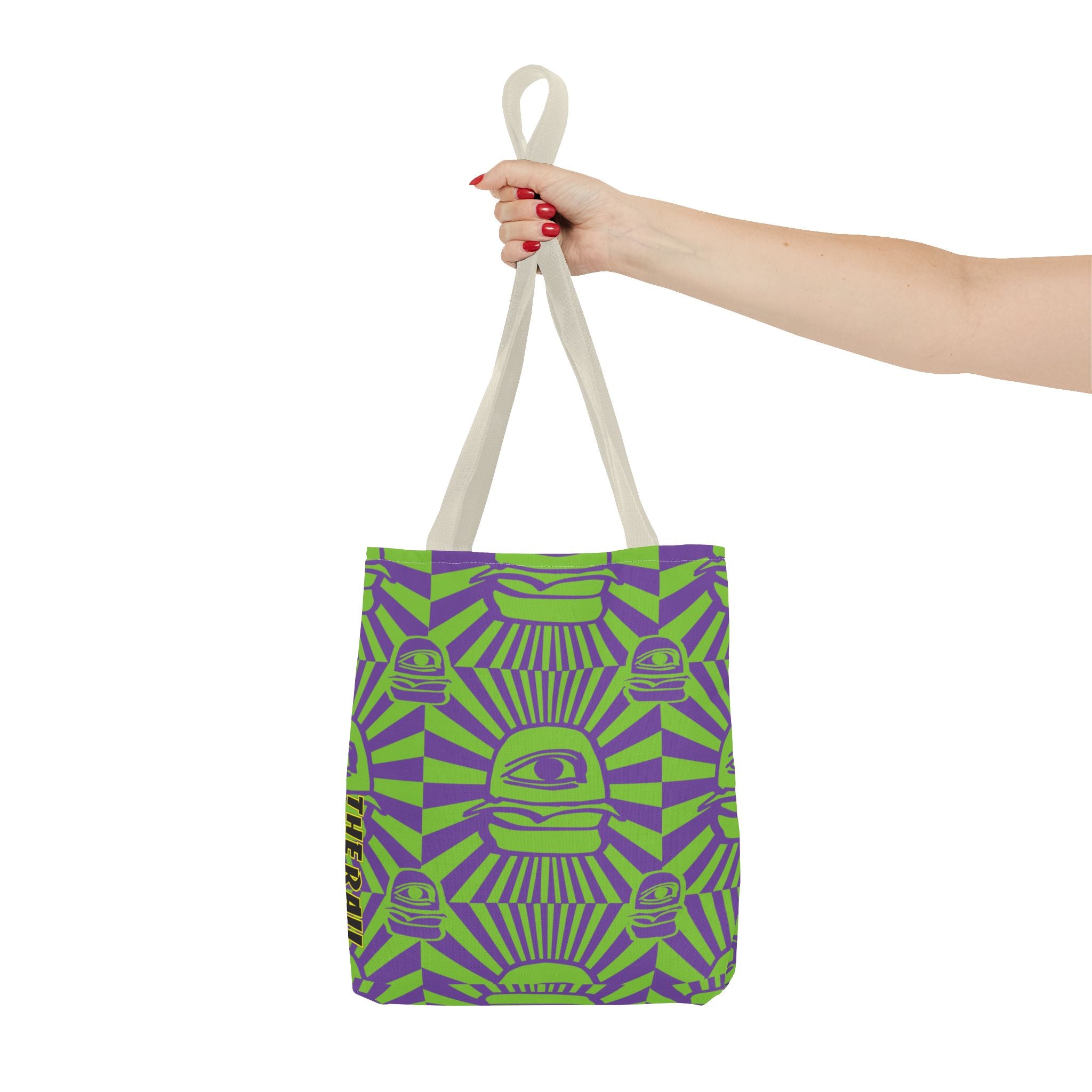 Groovy Eye-Catching Tote Bag - Perfect for Festivals & Everyday Use