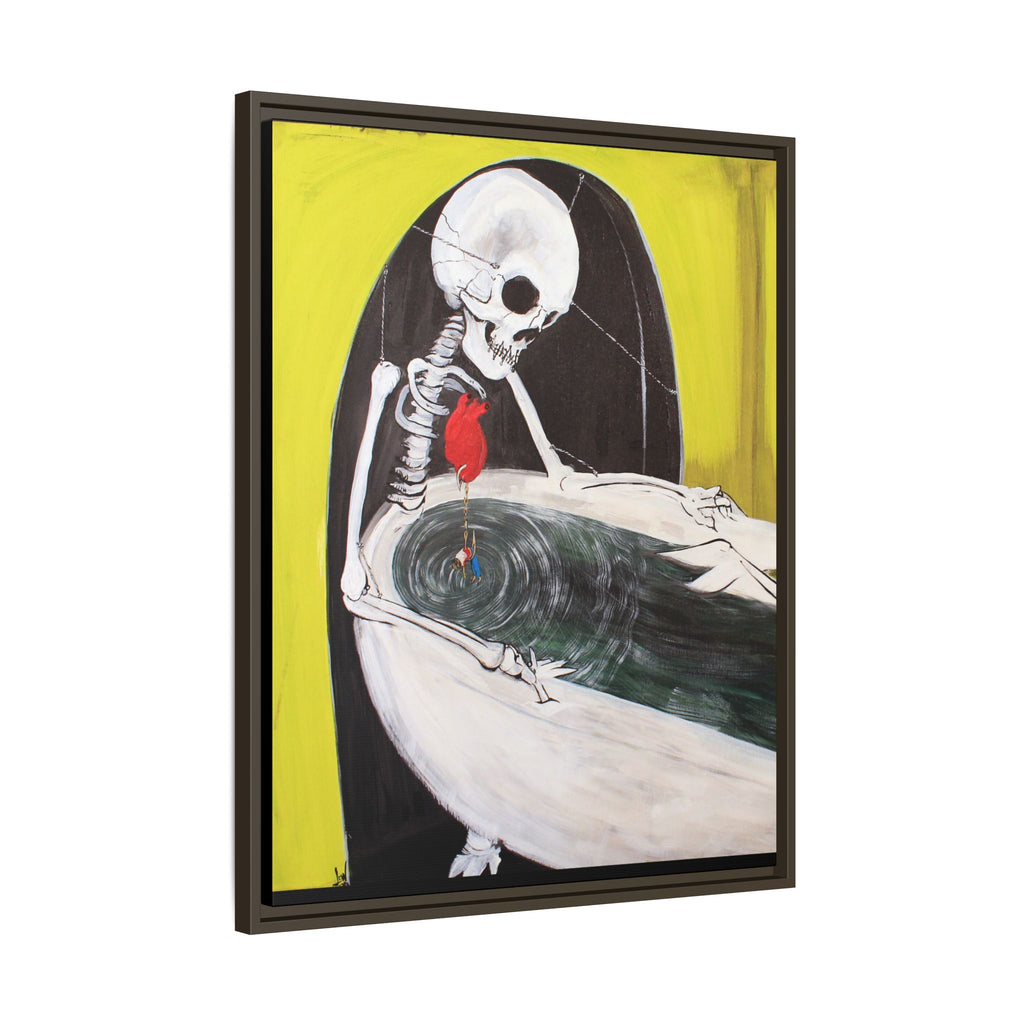 Broken Canvas Print by Larry White