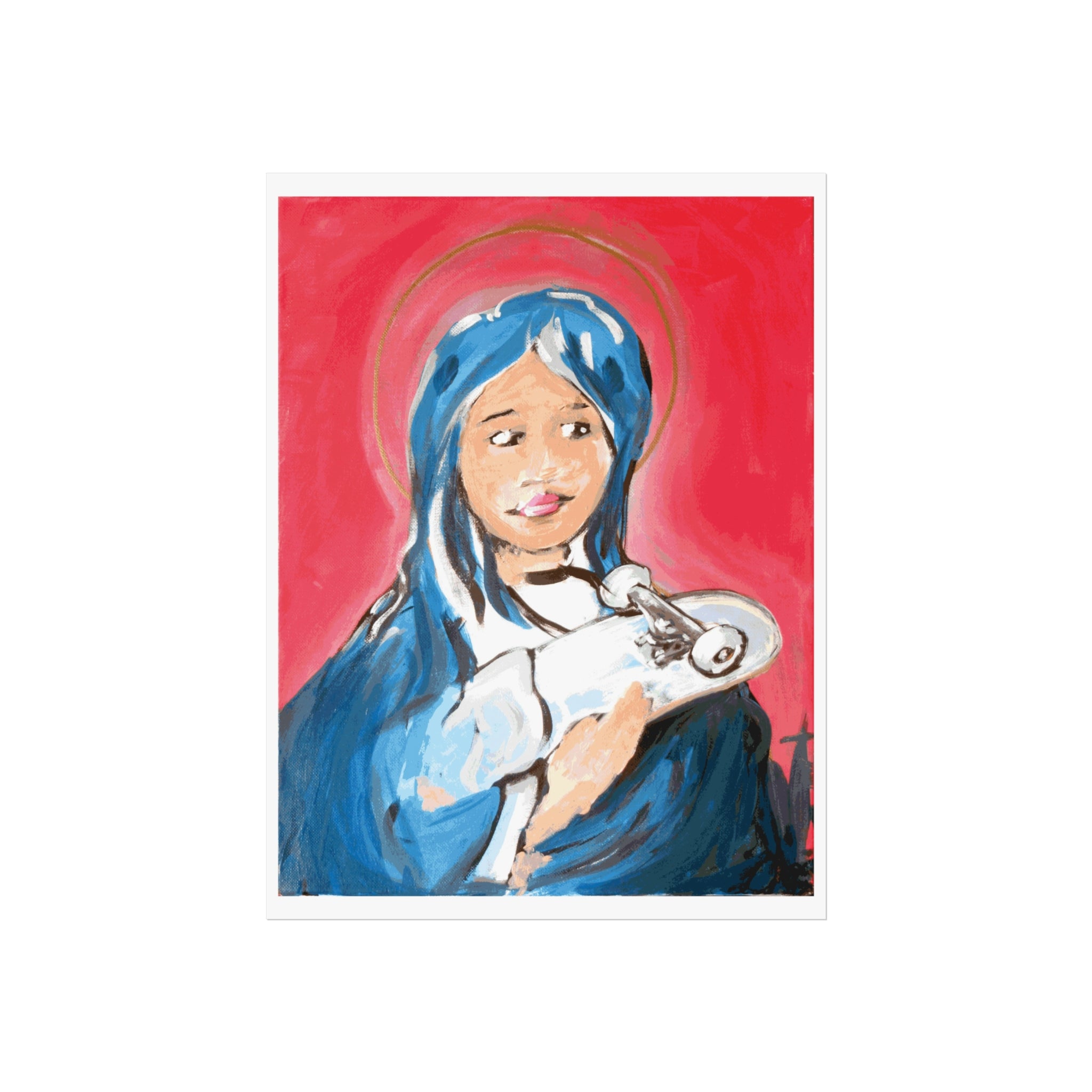 Immaculate Skateboard Faith Fine Art Poster