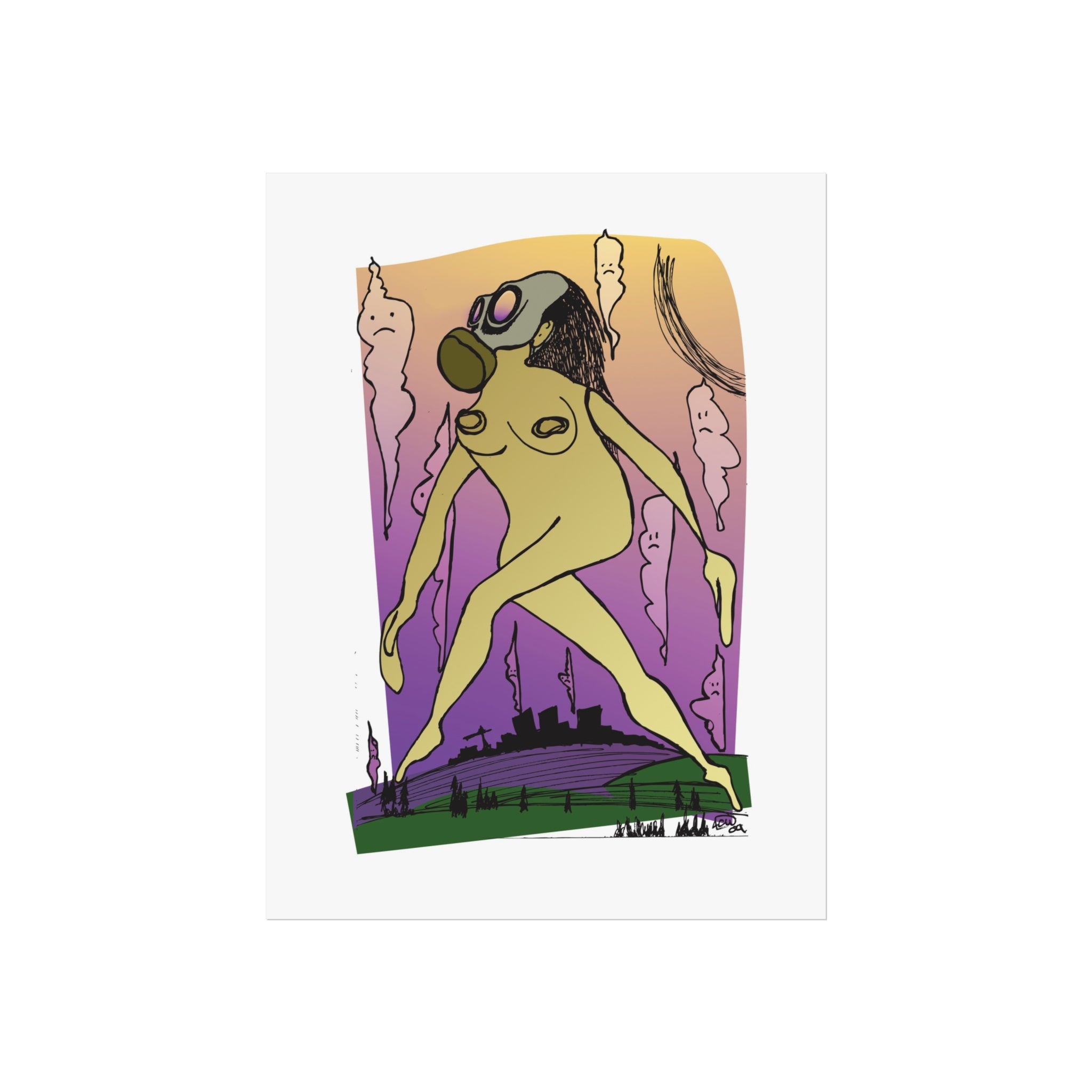 Mother — Fine Art Poster ("Mother" by Larry White)