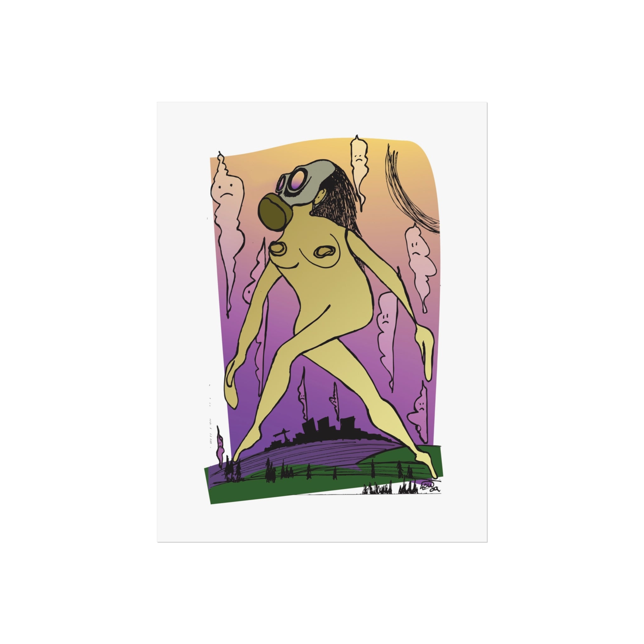 Mother — Fine Art Poster ("Mother" by Larry White)