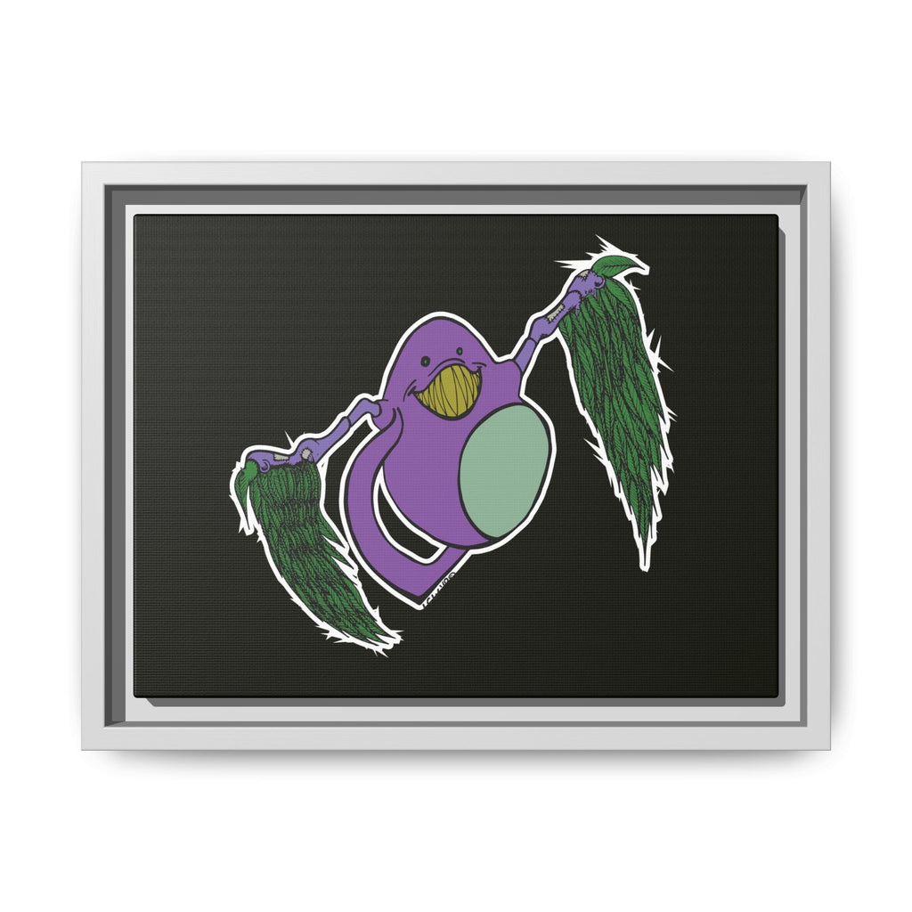 "Fly Guy" Framed Matte Canvas Art —By Larry White