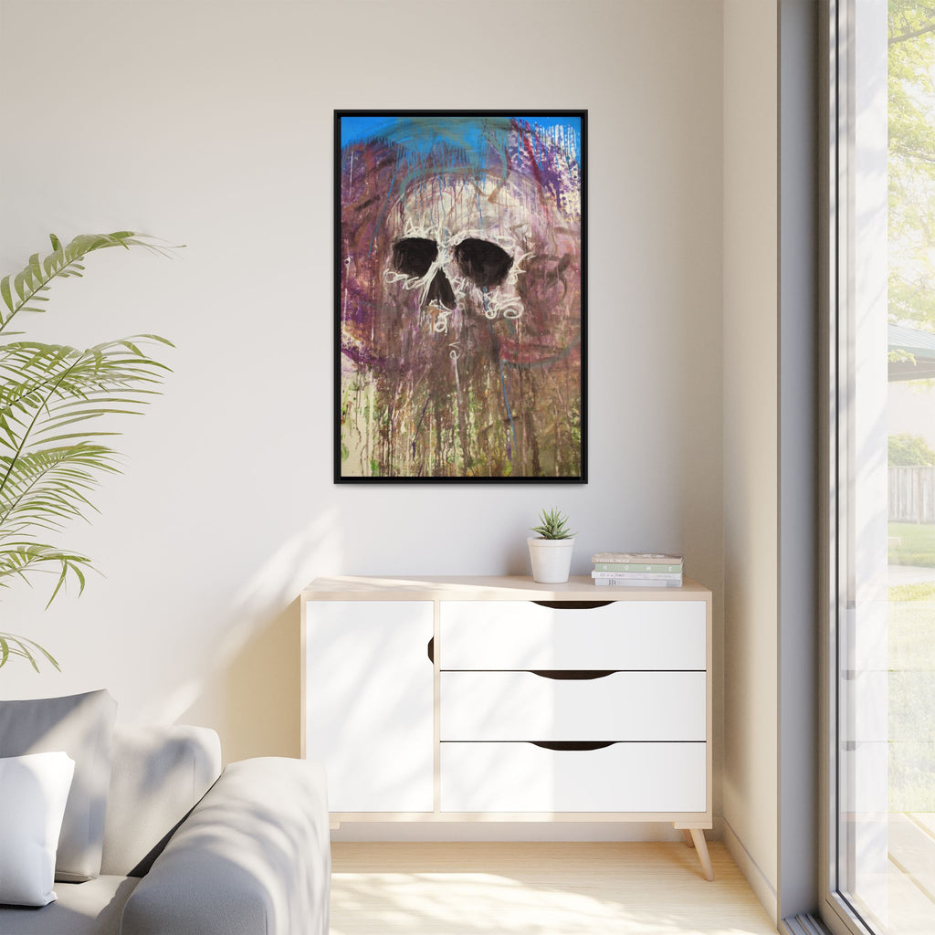Arctic — Framed Matte Canvas print by Larry White