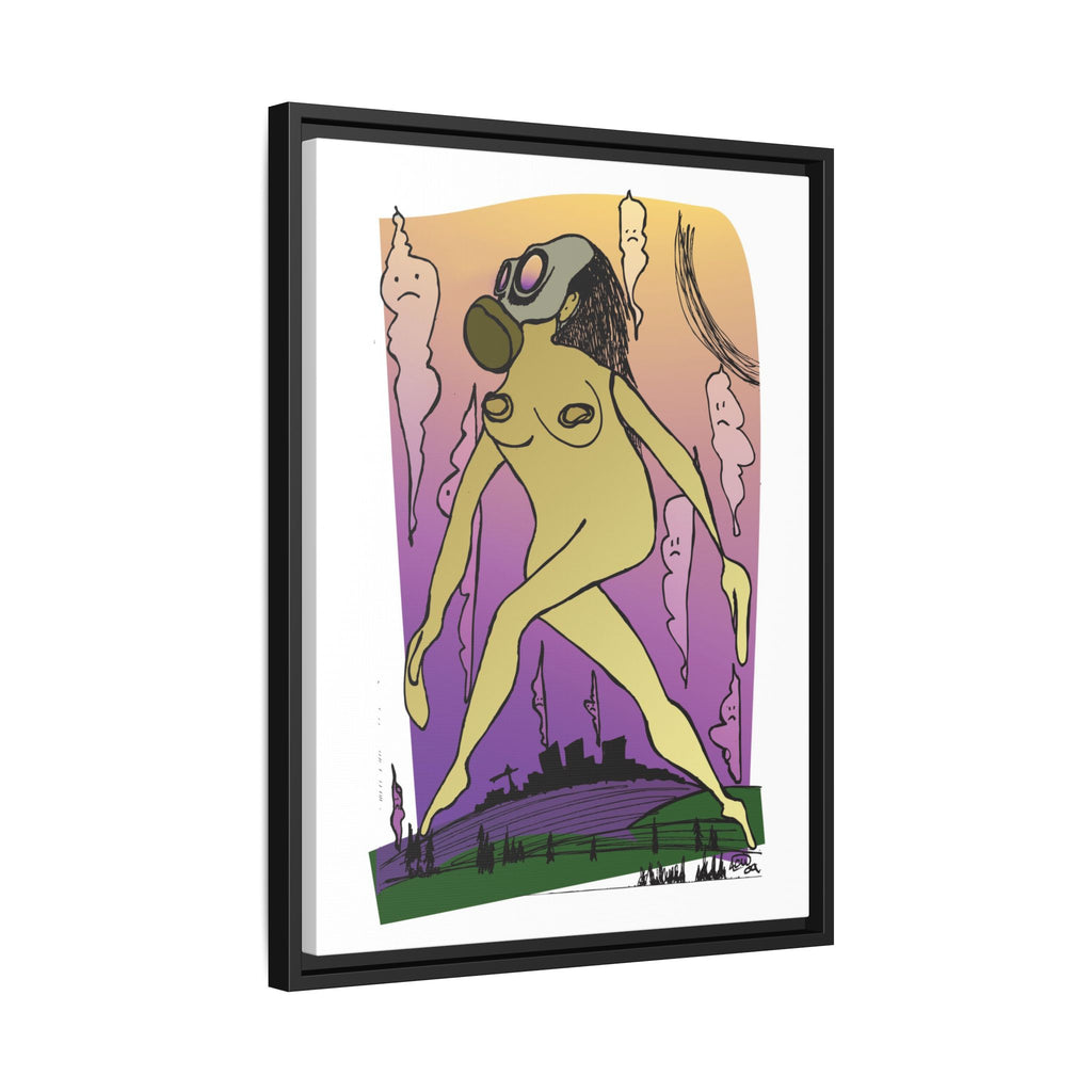 "Mother Nature"  Framed Canvas Print By Larry White