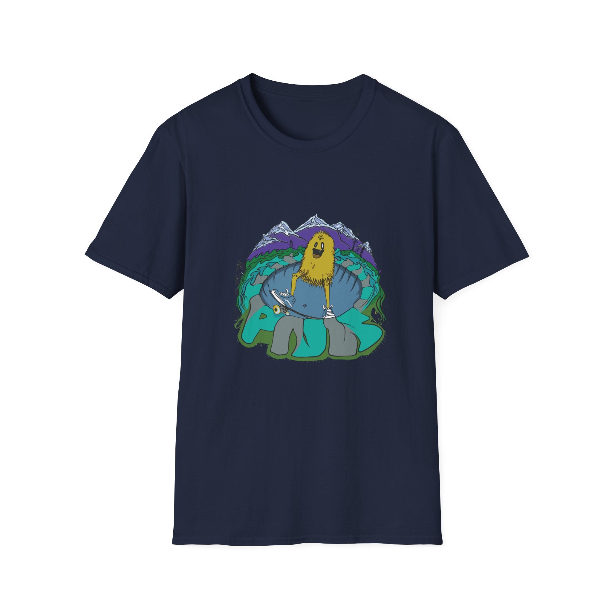 Skate PNW Tee — Skateboard Graphic T-Shirt by Larry White