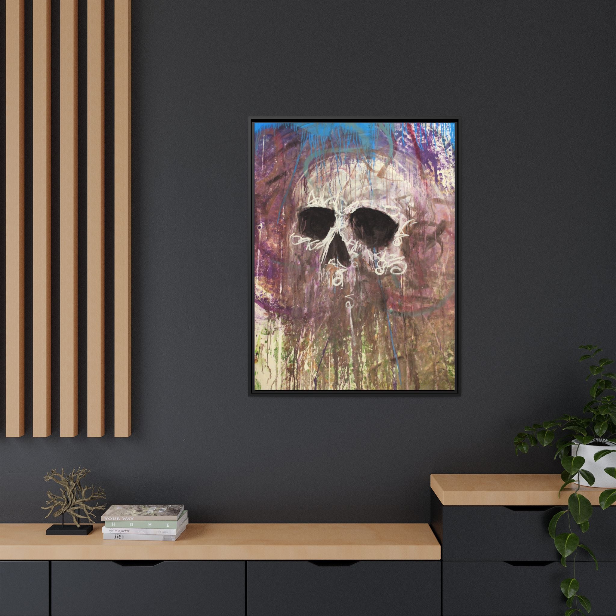 Arctic — Framed Matte Canvas print by Larry White