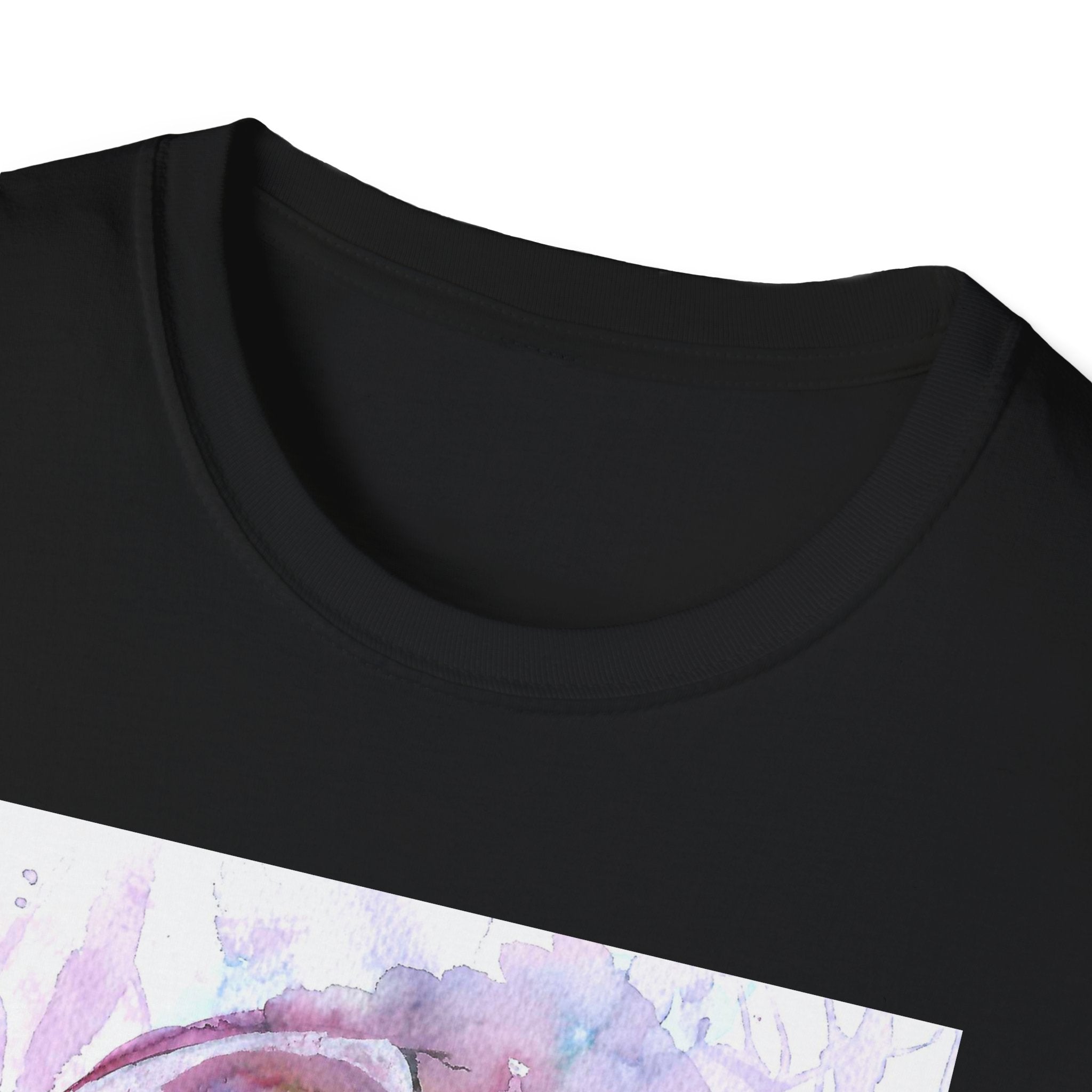 "Sweet Home" Art T-Shirt — Colorful Drip Skull Art Tee