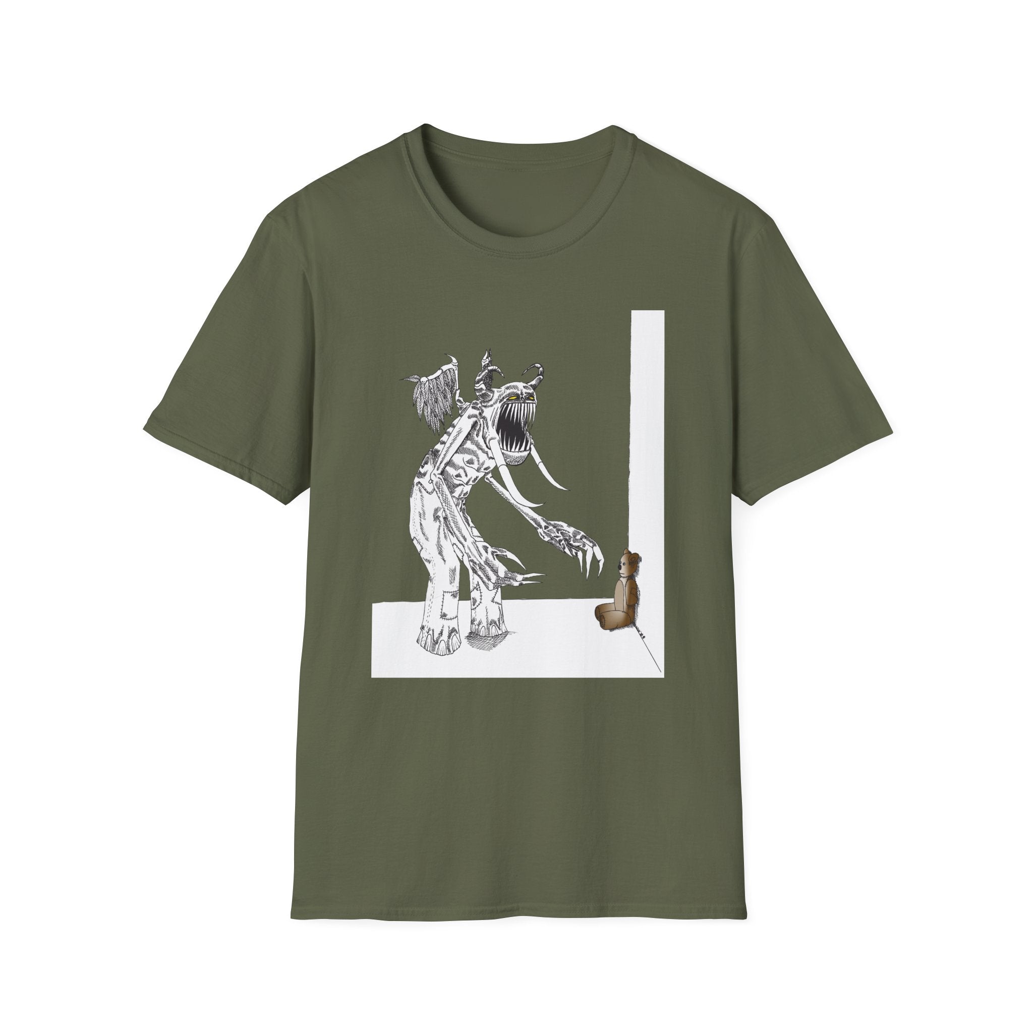 Boogieman in Slacks Illustration T-Shirt — Larry White Art