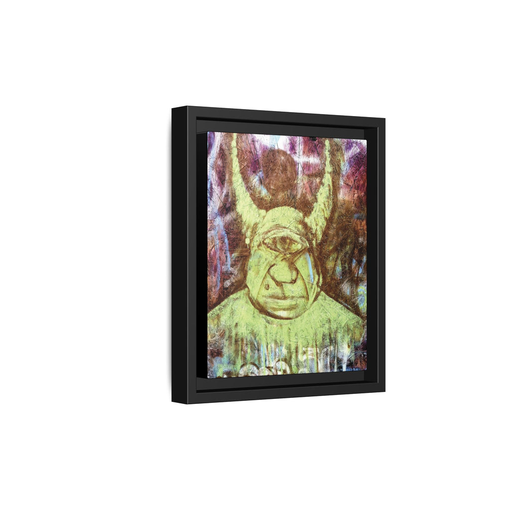 Cyclops Viking Art Print canvas print by Larry White