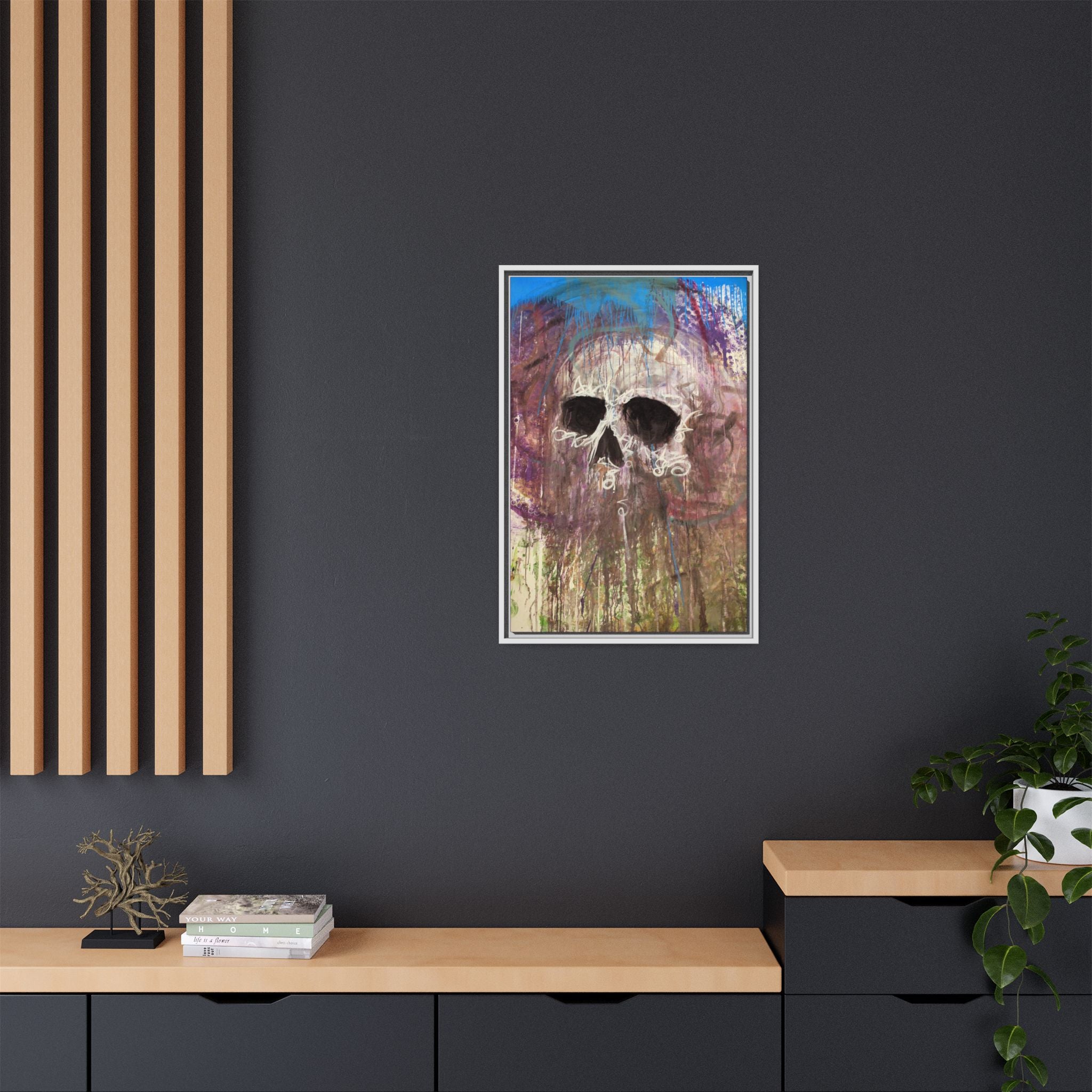 Arctic — Framed Matte Canvas print by Larry White