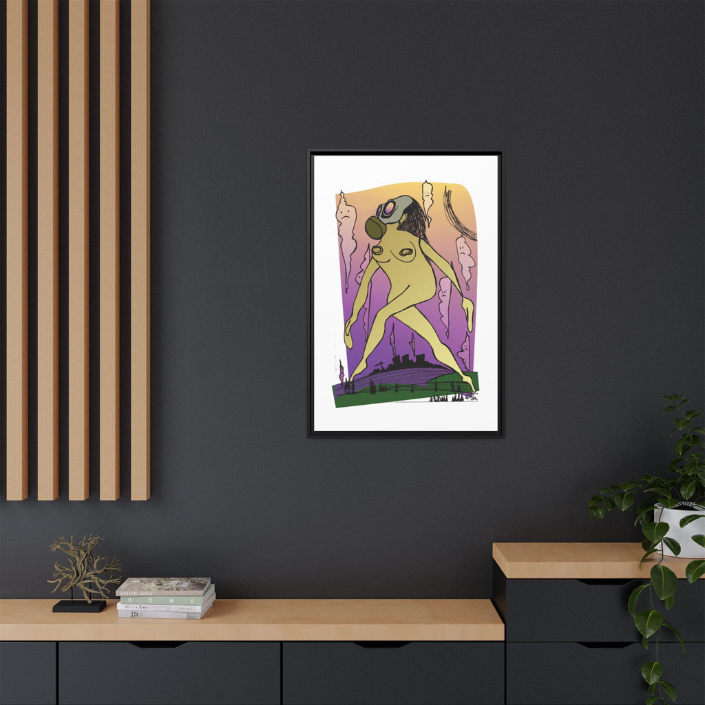 "Mother Nature"  Framed Canvas Print By Larry White