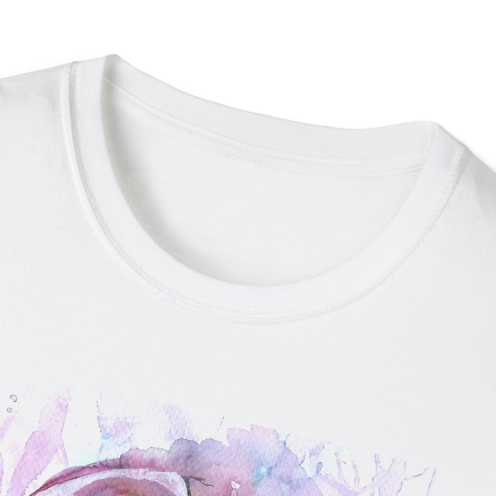 "Sweet Home" Art T-Shirt — Colorful Drip Skull Art Tee