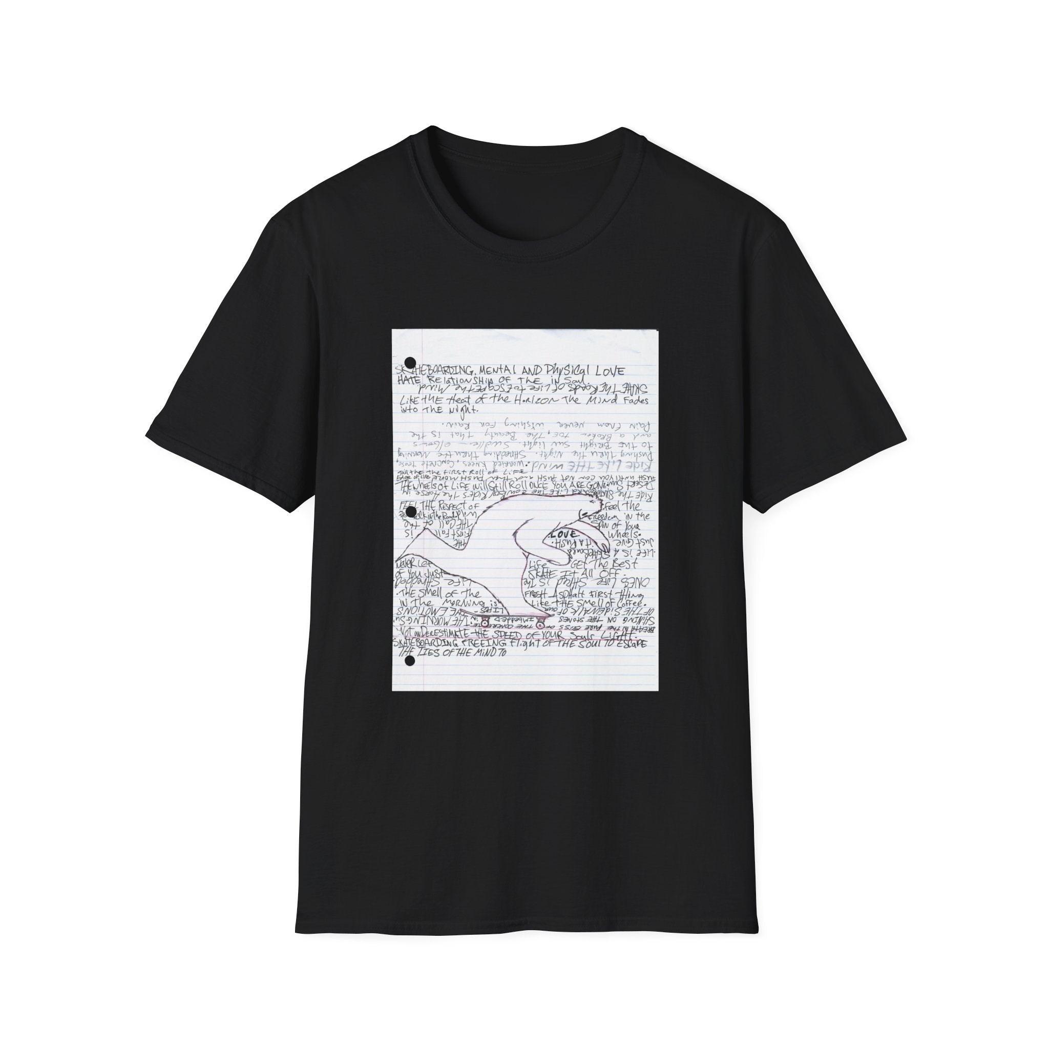 Life is a Skateboard Tee — Skateboarding Skate Tee (Buy Larry White)
