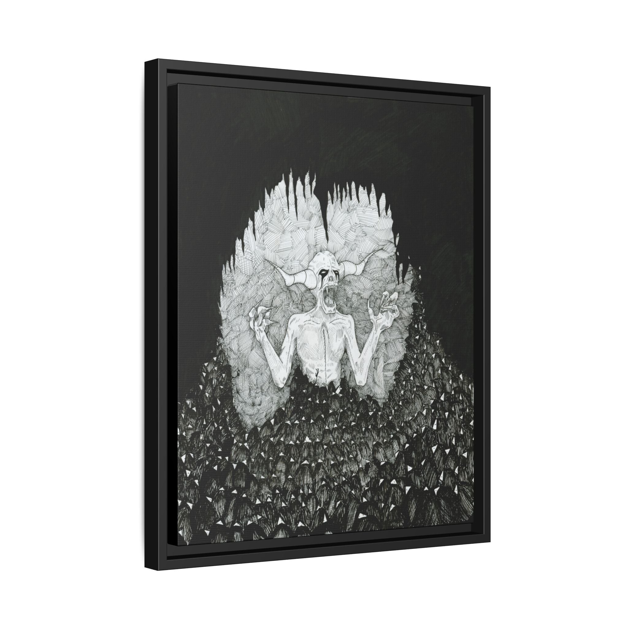 "The Fear" Canvas Print —by Larry White