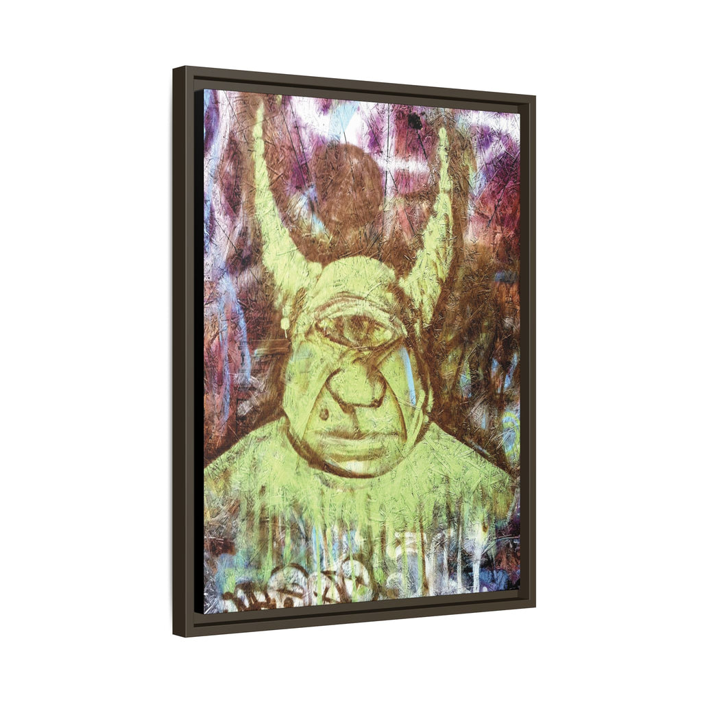 Cyclops Viking Art Print canvas print by Larry White