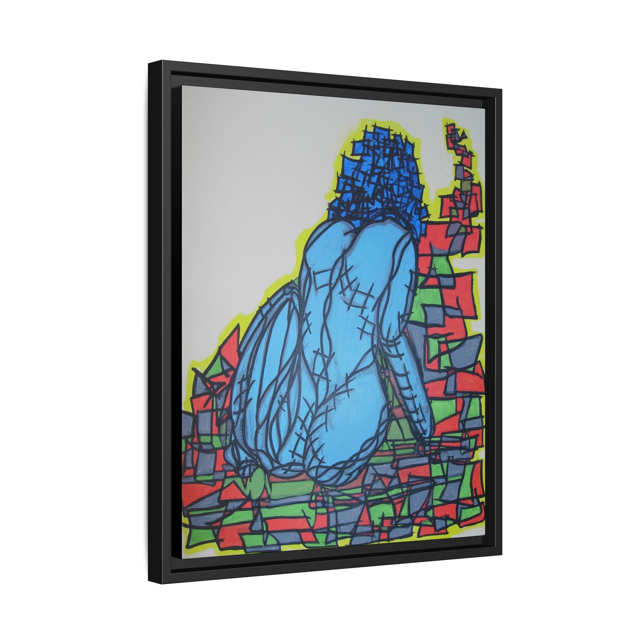 "Choosing sides"Canvas Print by Larry White