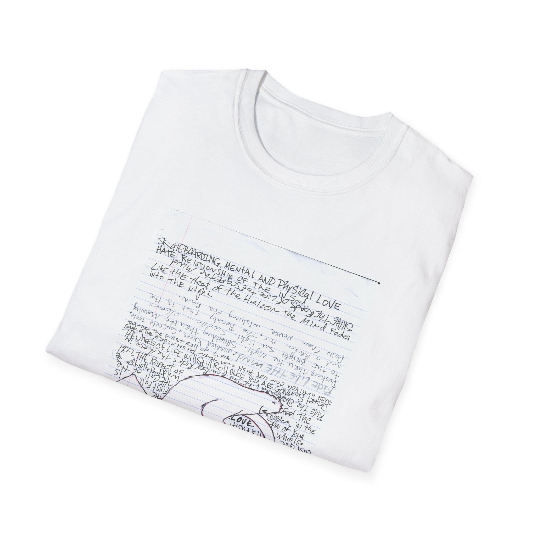 Life is a Skateboard Tee — Skateboarding Skate Tee (Buy Larry White)