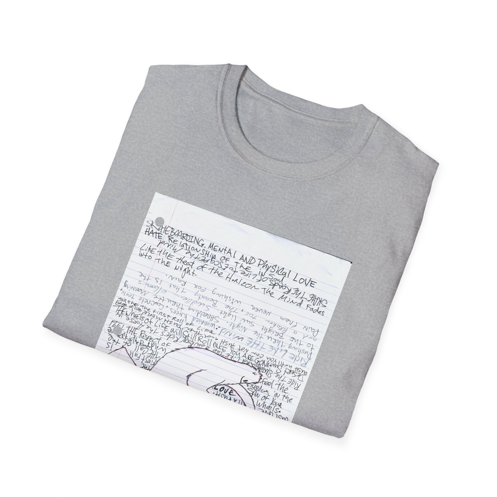 Life is a Skateboard Tee — Skateboarding Skate Tee (Buy Larry White)