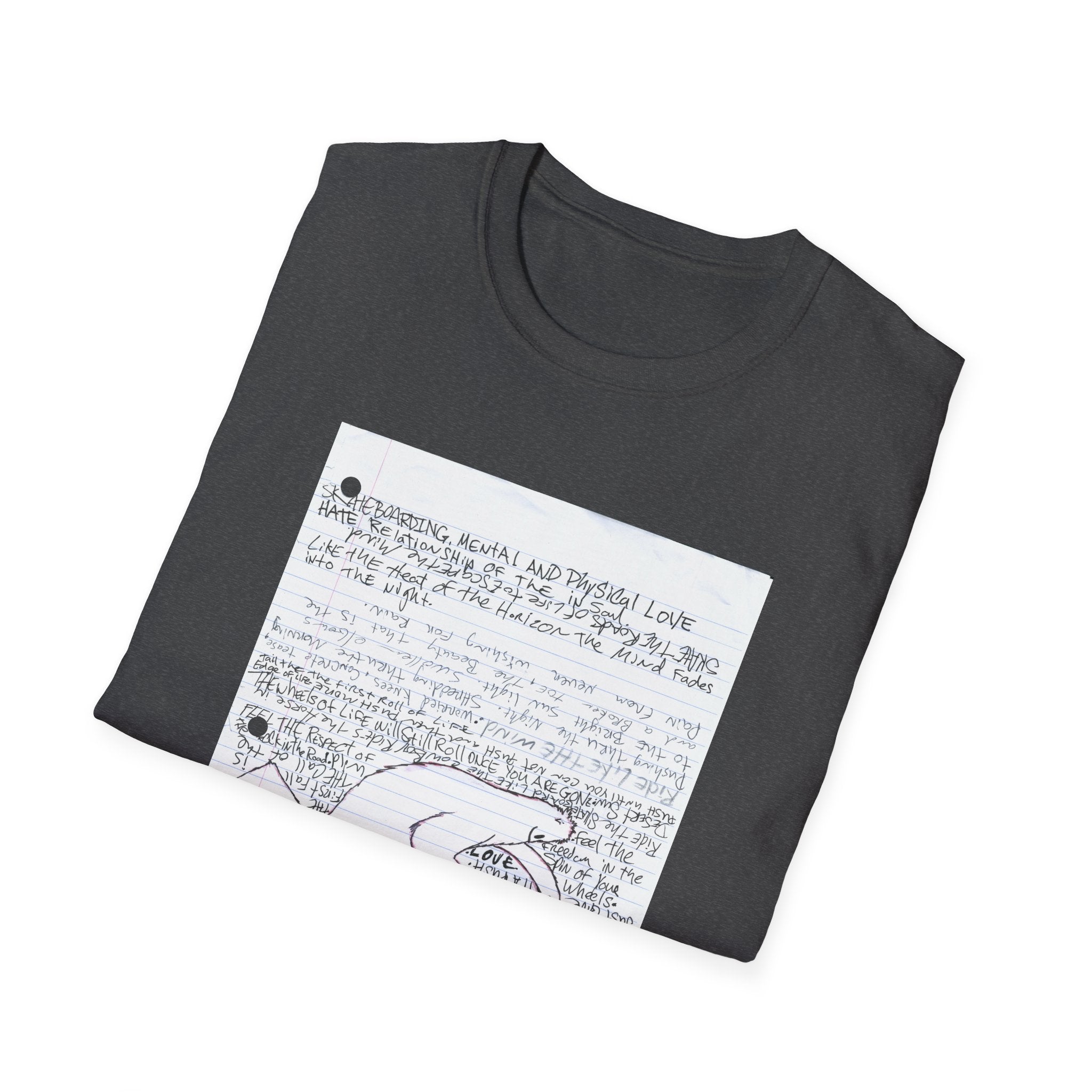 Life is a Skateboard Tee — Skateboarding Skate Tee (Buy Larry White)