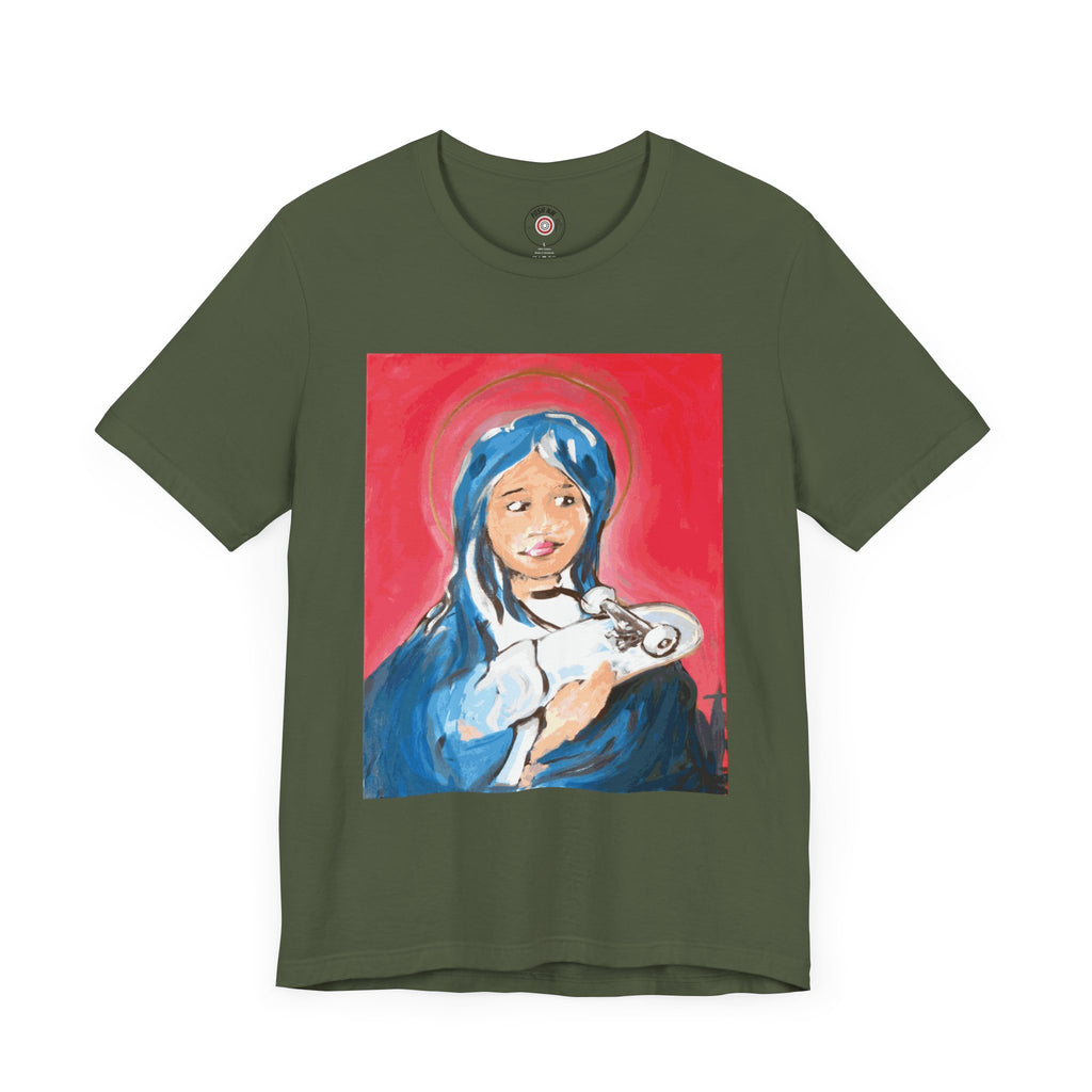 Mary and Child Unisex Jersey Tee