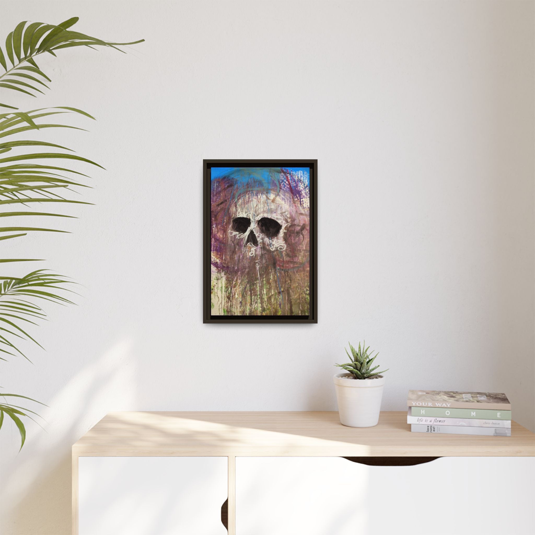 Arctic — Framed Matte Canvas print by Larry White