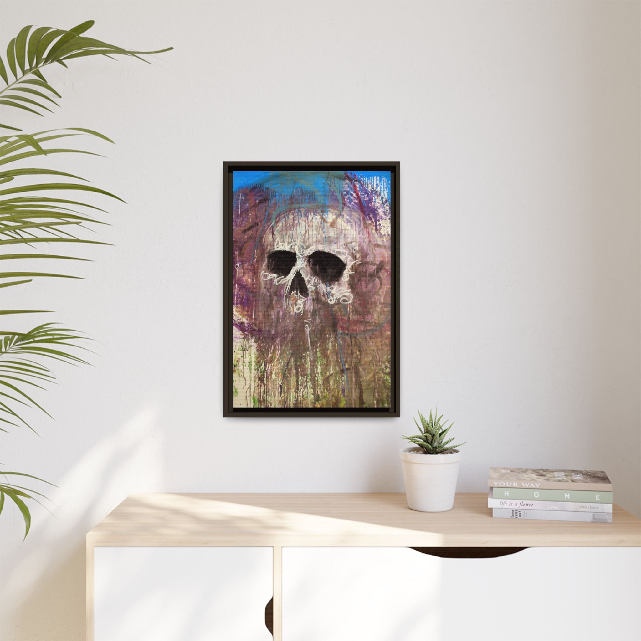 Arctic — Framed Matte Canvas print by Larry White