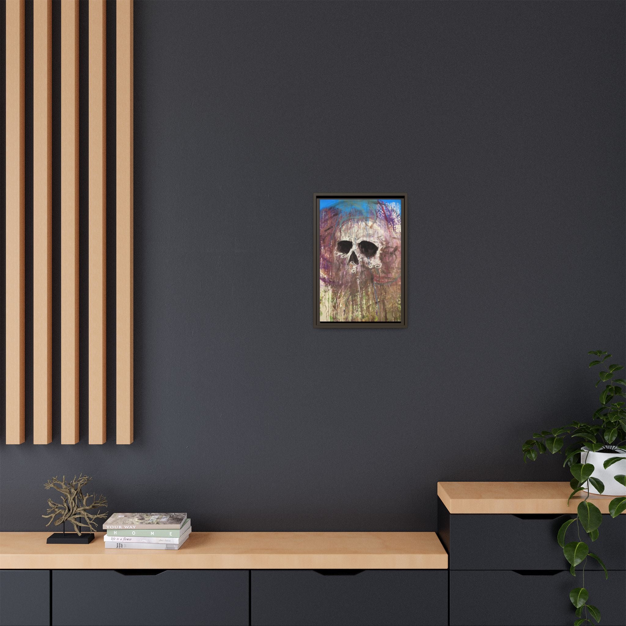 Arctic — Framed Matte Canvas print by Larry White