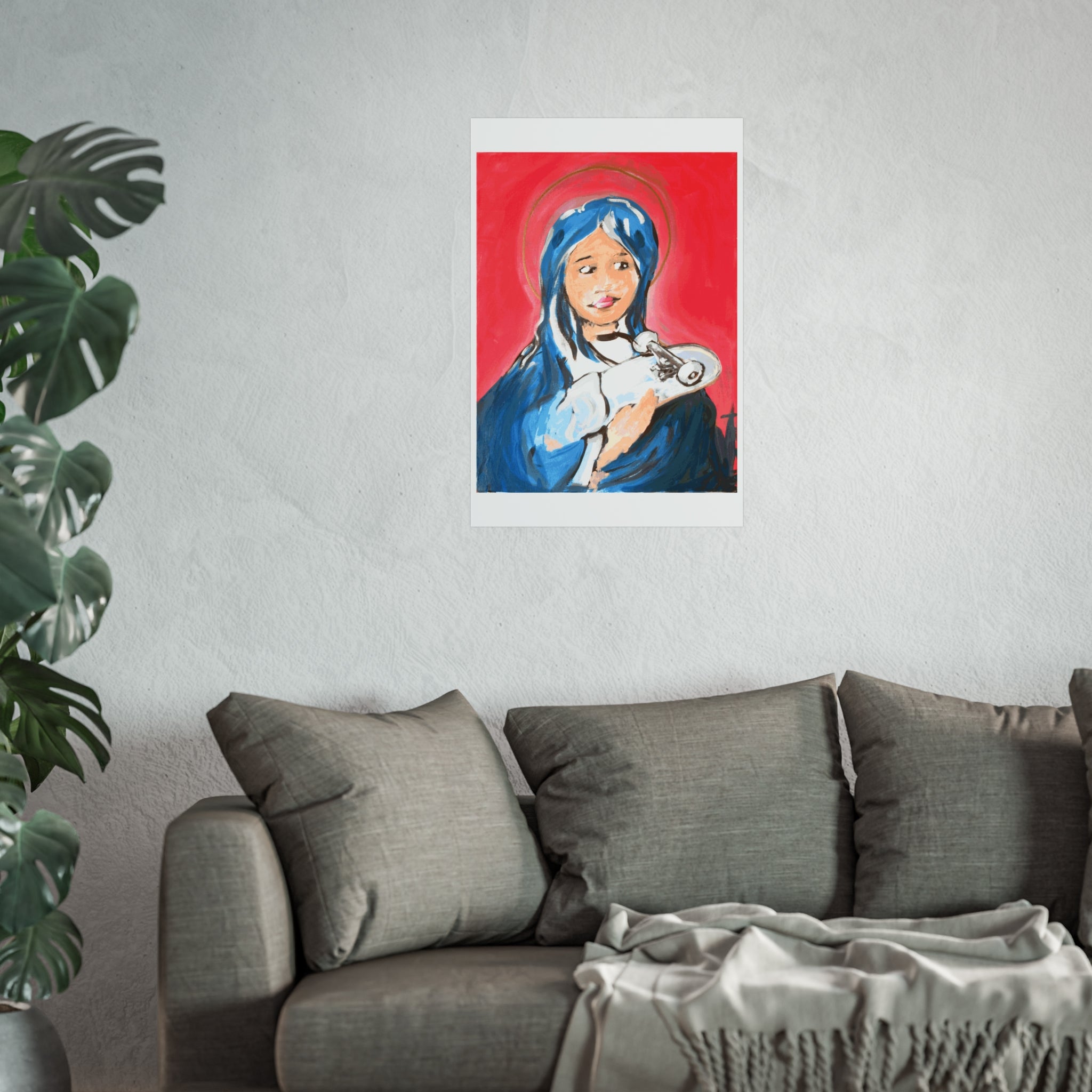 Immaculate Skateboard Faith Fine Art Poster
