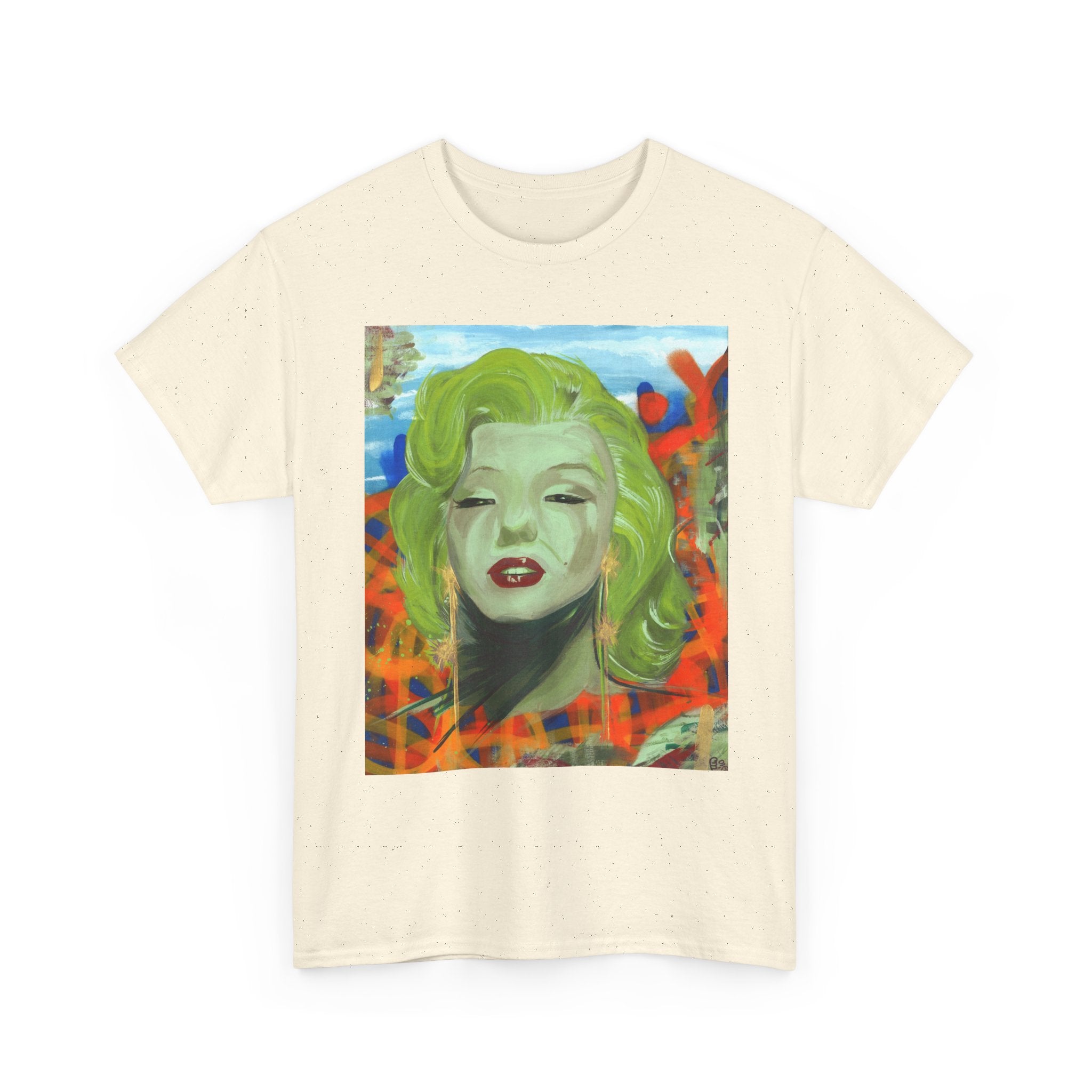 "Girls best friend" Marilyn Pop Art T-Shirt by Larry White