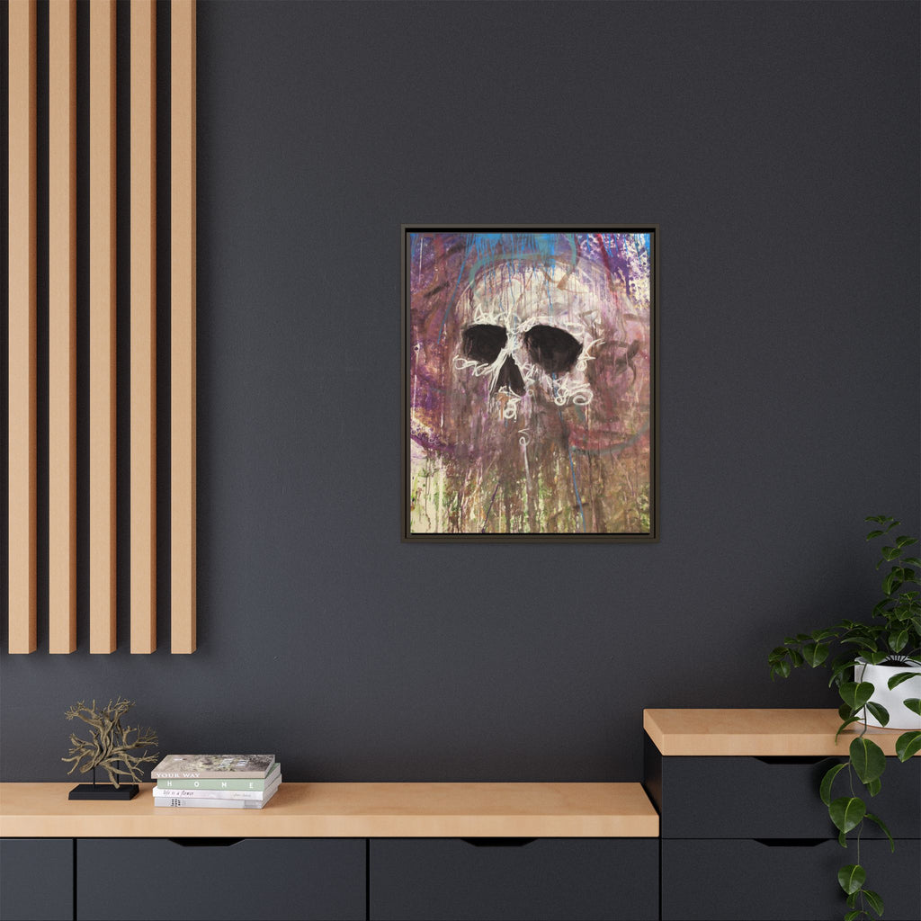 Arctic — Framed Matte Canvas print by Larry White