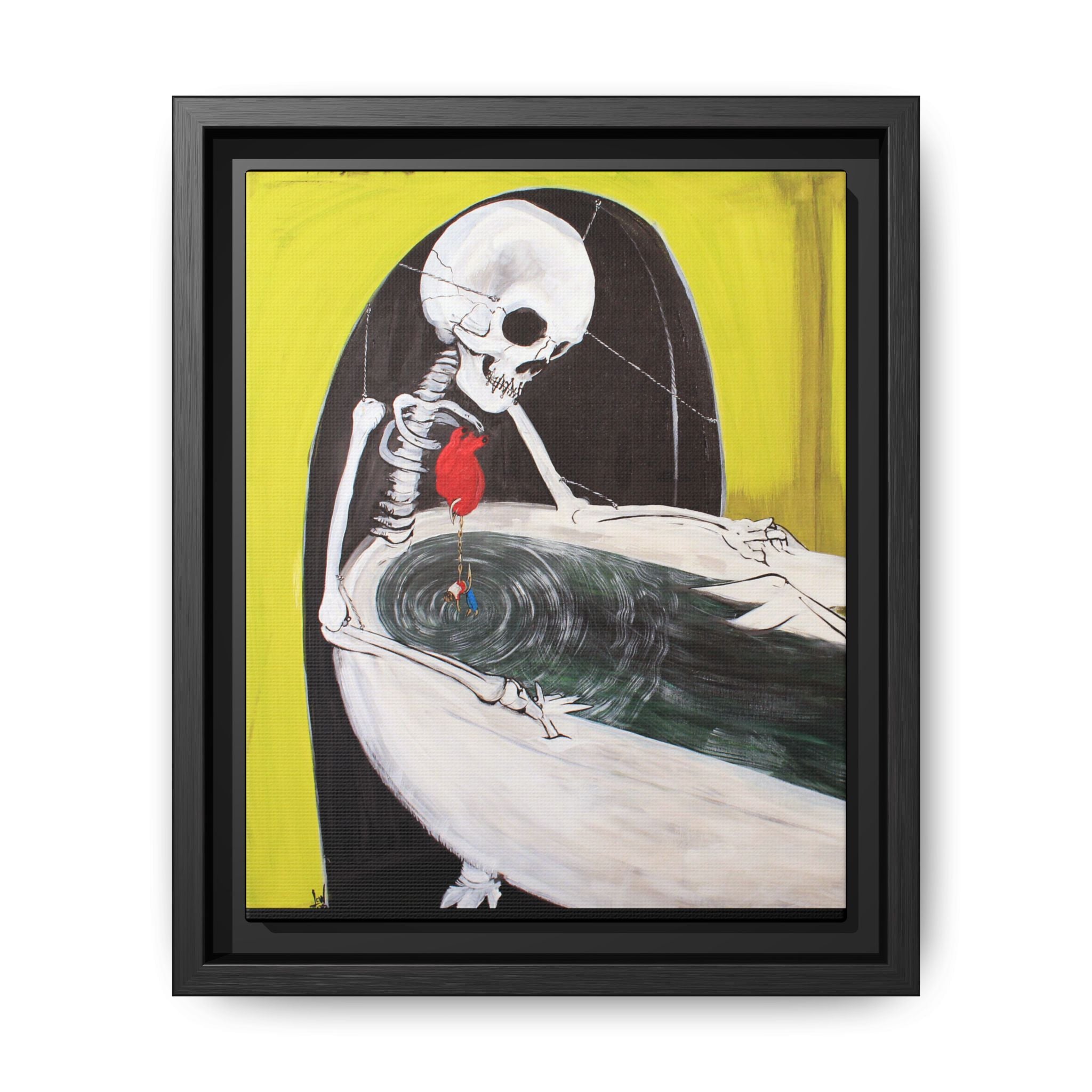 Broken Canvas Print by Larry White