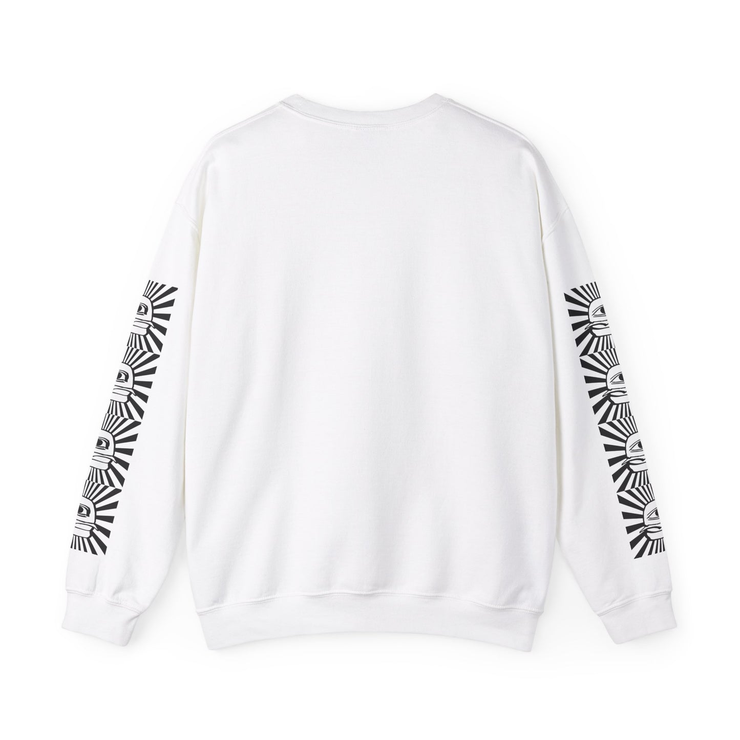Crewneck Sweatshirt - The Rail All Seeing Eye Burger Design