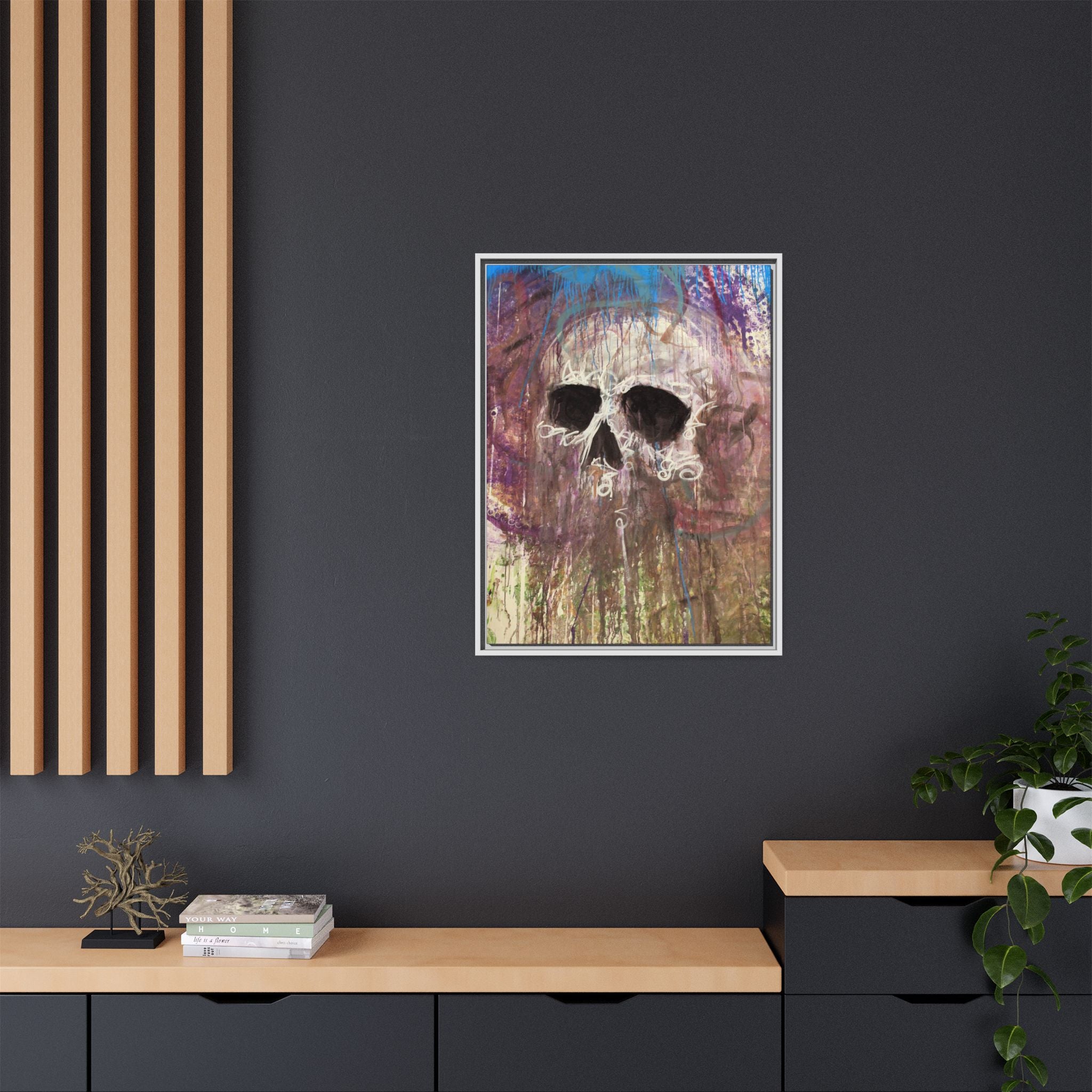 Arctic — Framed Matte Canvas print by Larry White