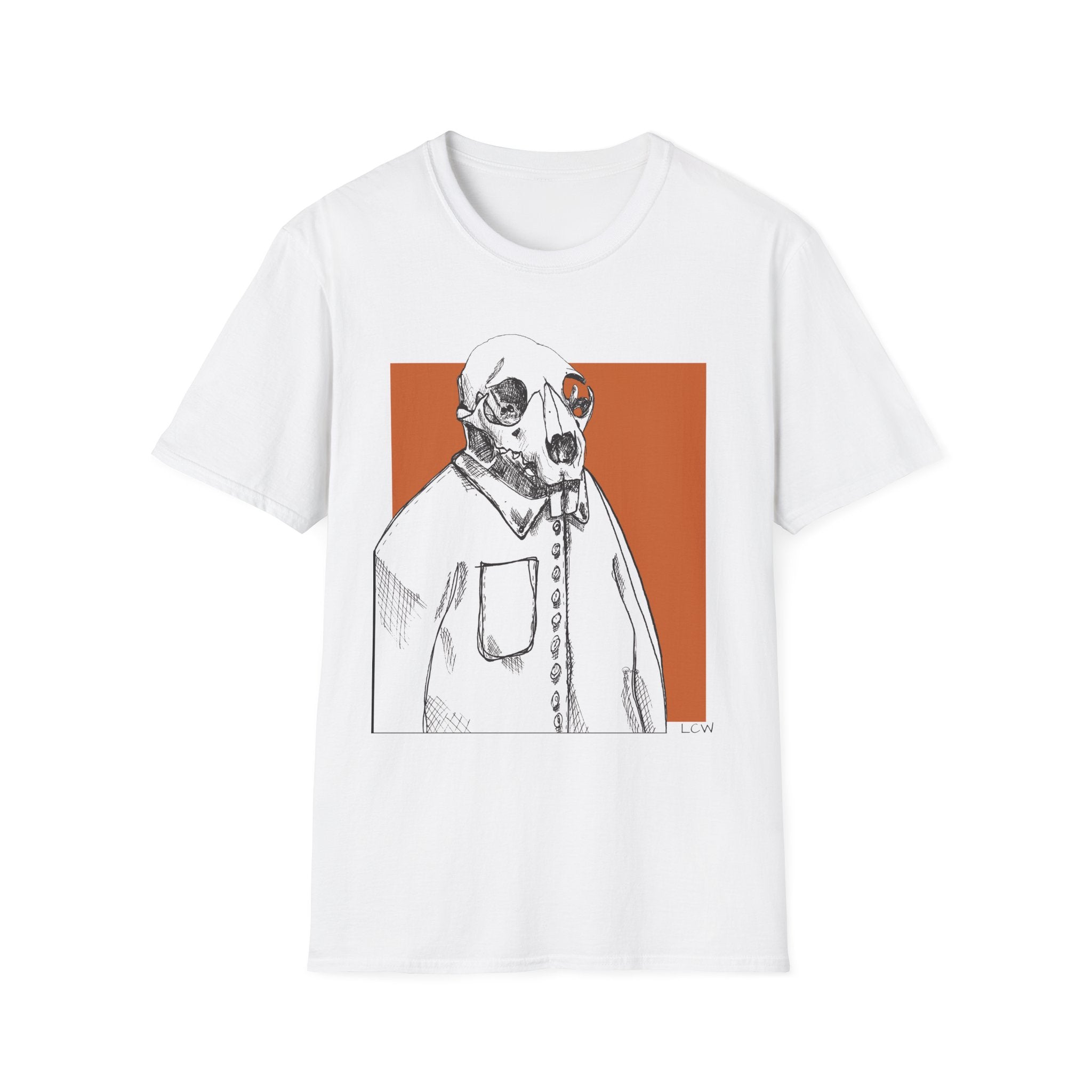 Beaver Man Skull T-Shirt