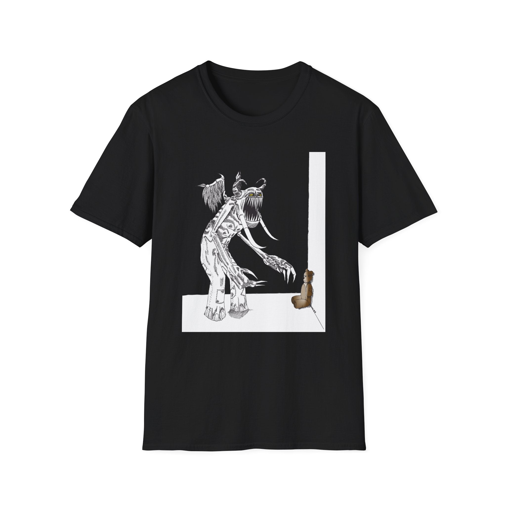 Boogieman in Slacks Illustration T-Shirt — Larry White Art