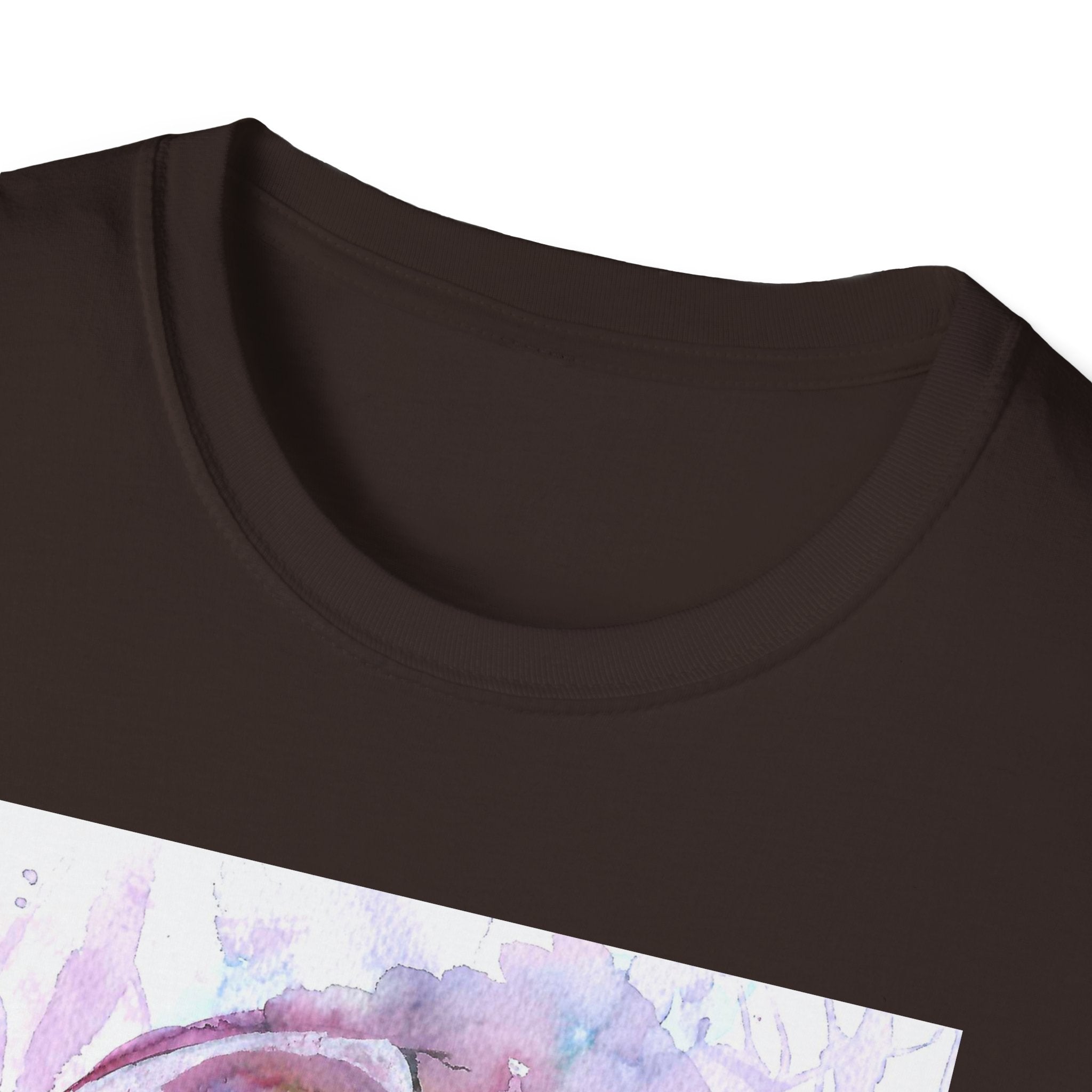 "Sweet Home" Art T-Shirt — Colorful Drip Skull Art Tee