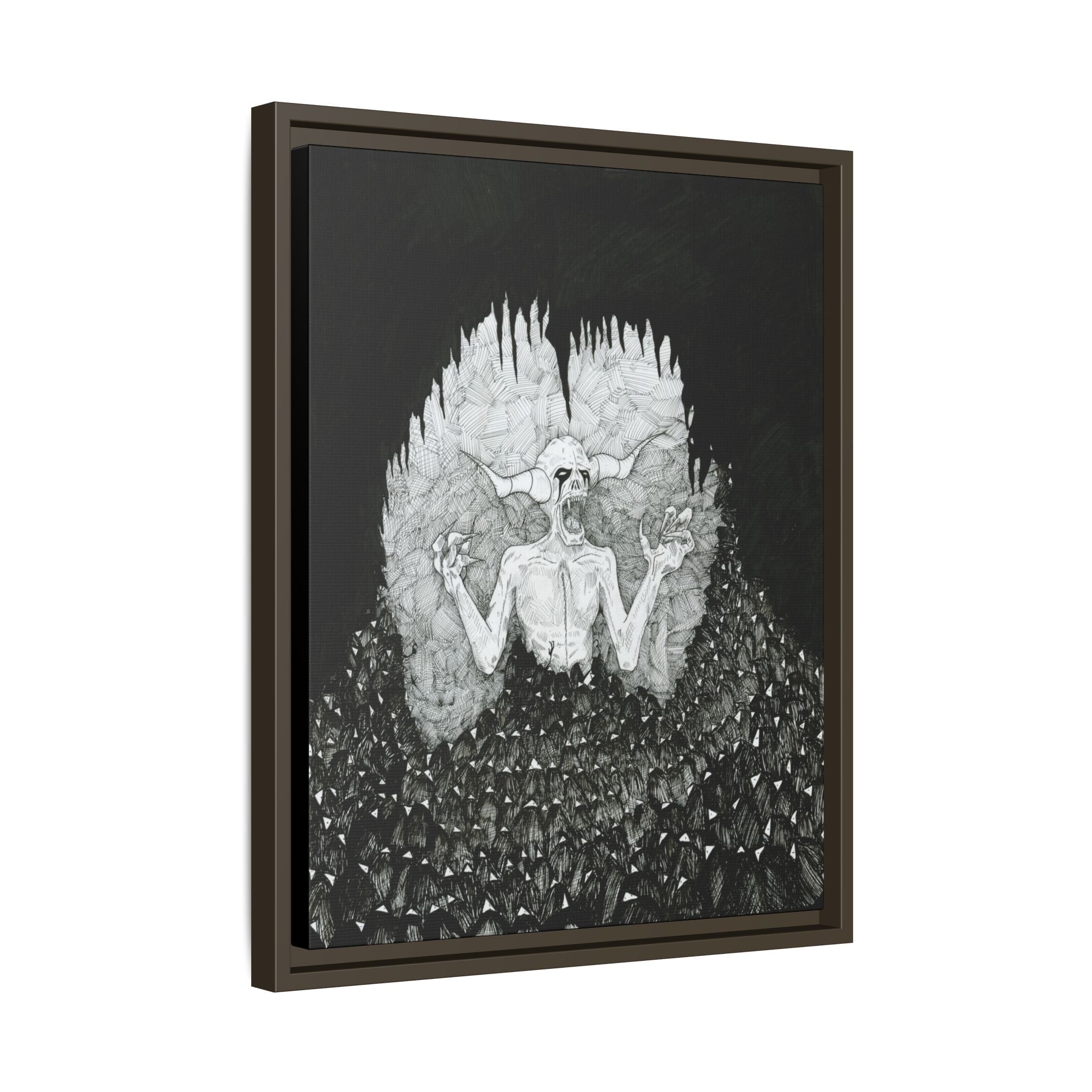 "The Fear" Canvas Print —by Larry White