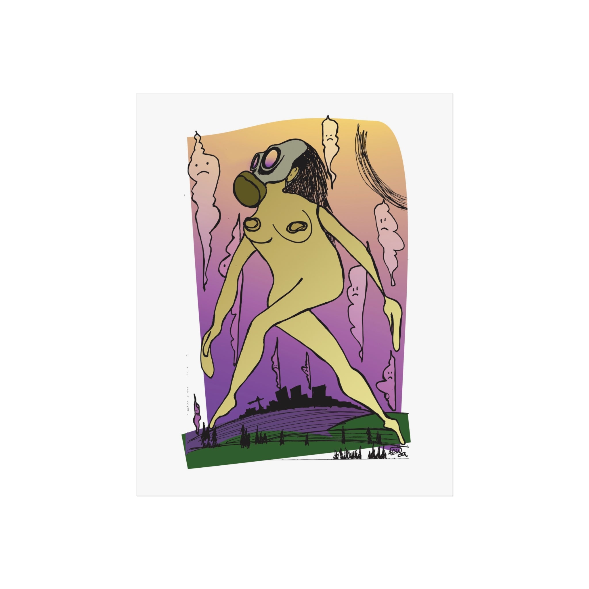 Mother — Fine Art Poster ("Mother" by Larry White)