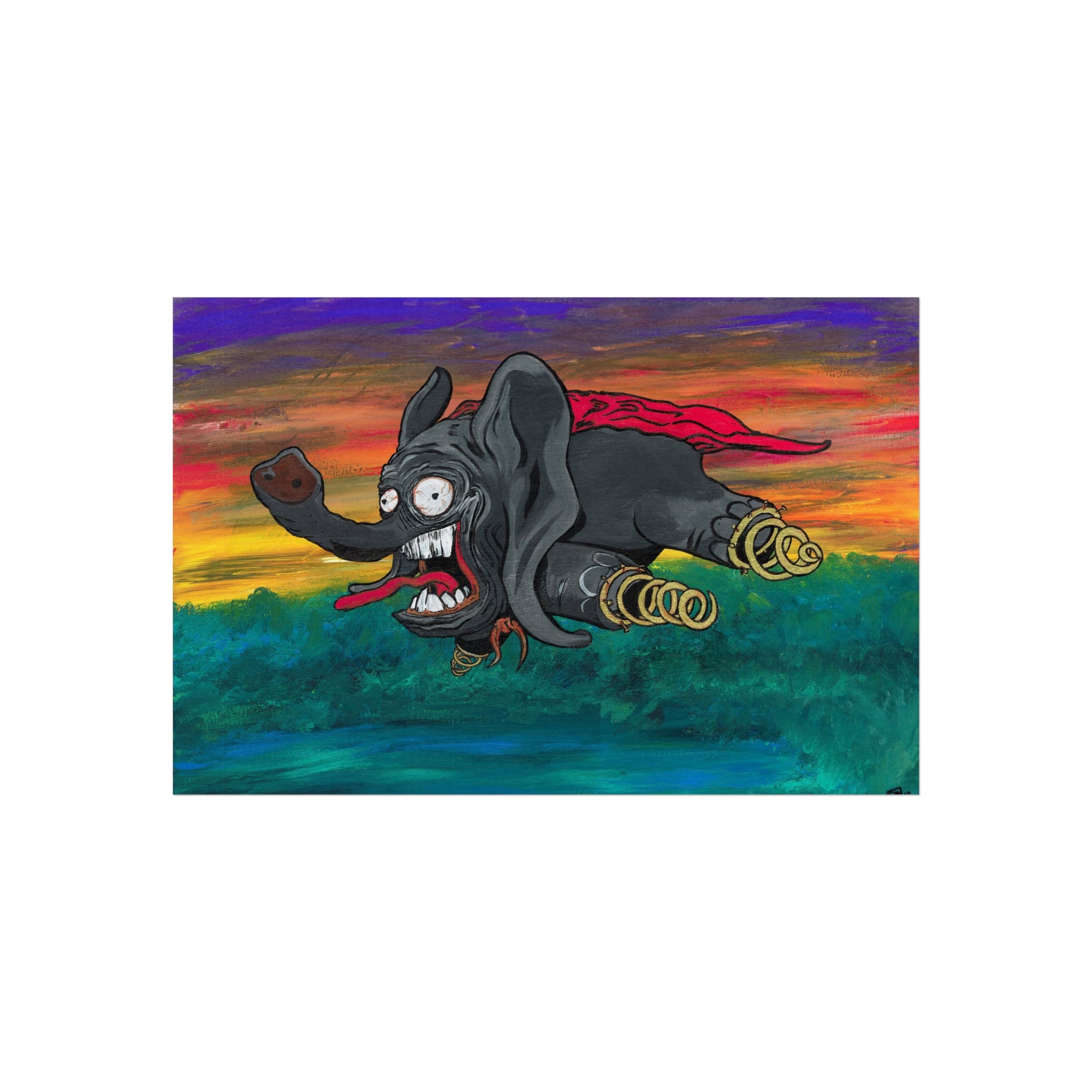 "Dumbo" Fine Art Poster — By Larry White