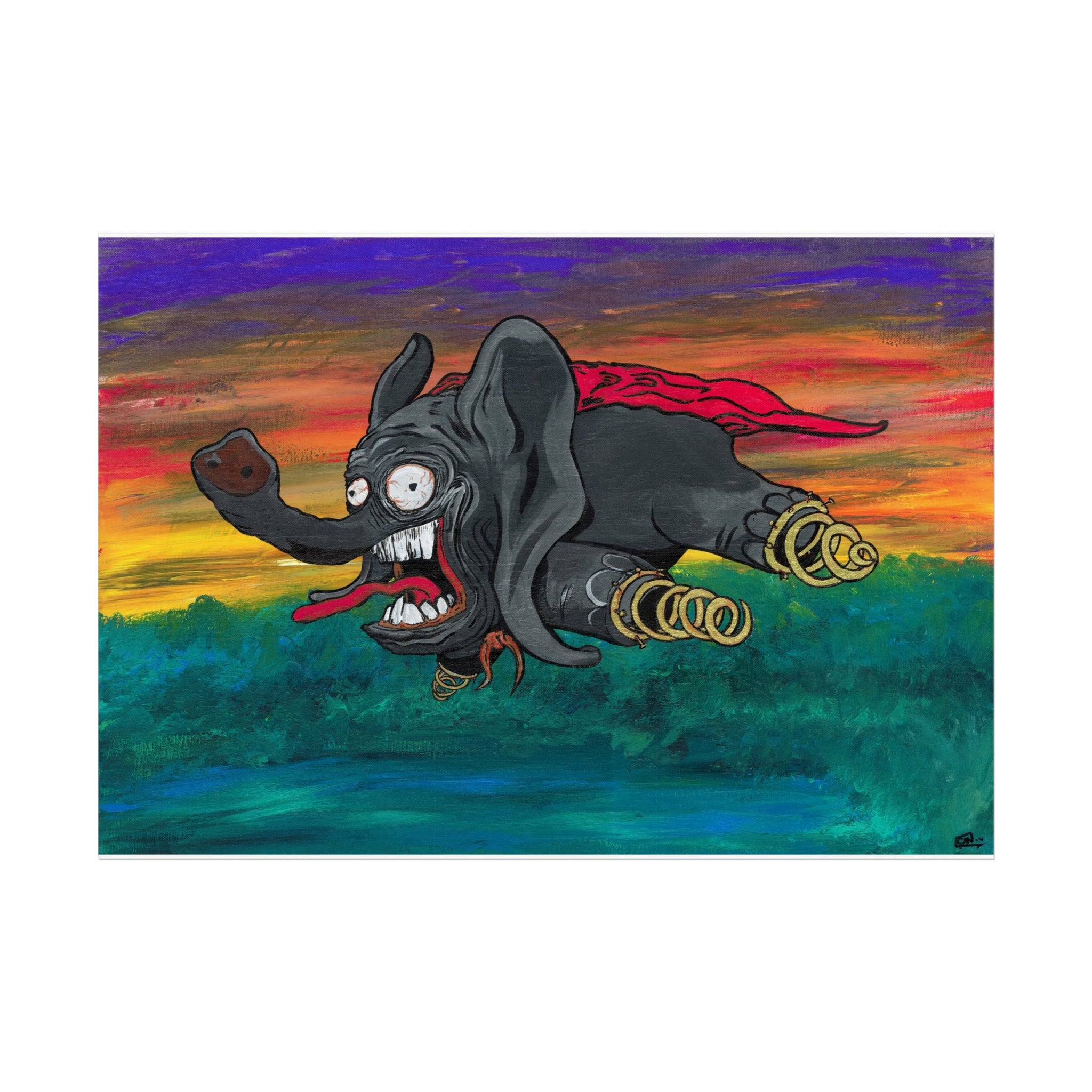 "Dumbo" Fine Art Poster — By Larry White