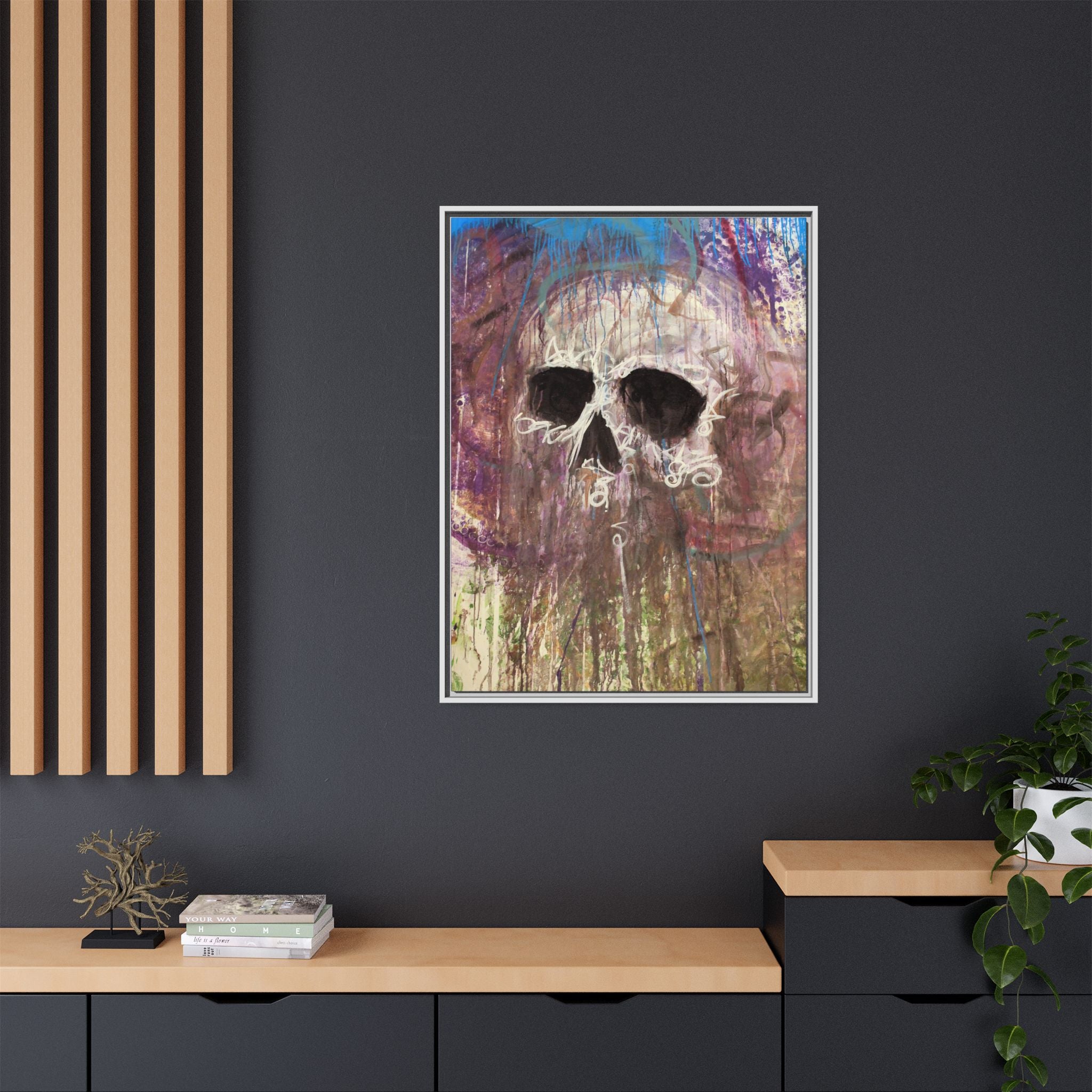 Arctic — Framed Matte Canvas print by Larry White