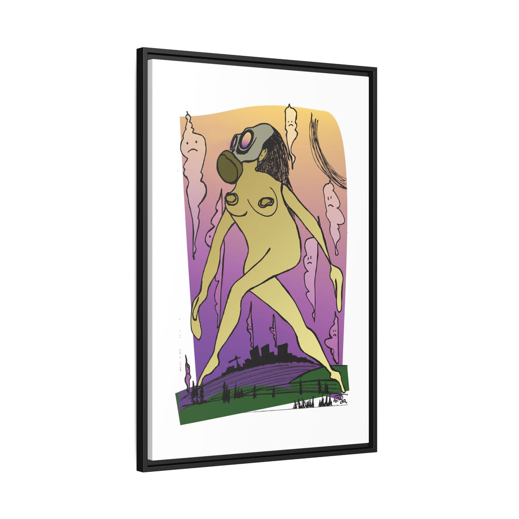 "Mother Nature"  Framed Canvas Print By Larry White