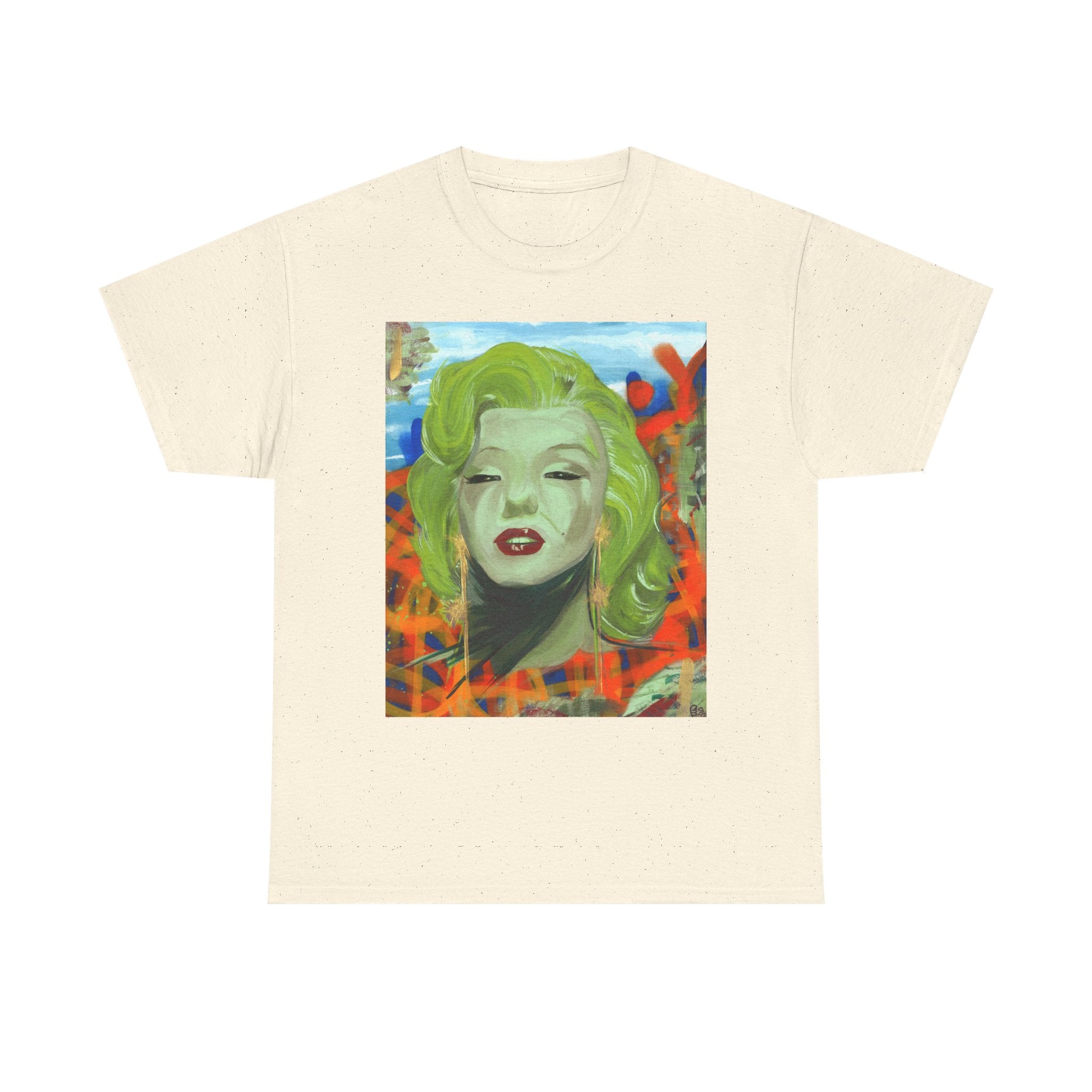 "Girls best friend" Marilyn Pop Art T-Shirt by Larry White