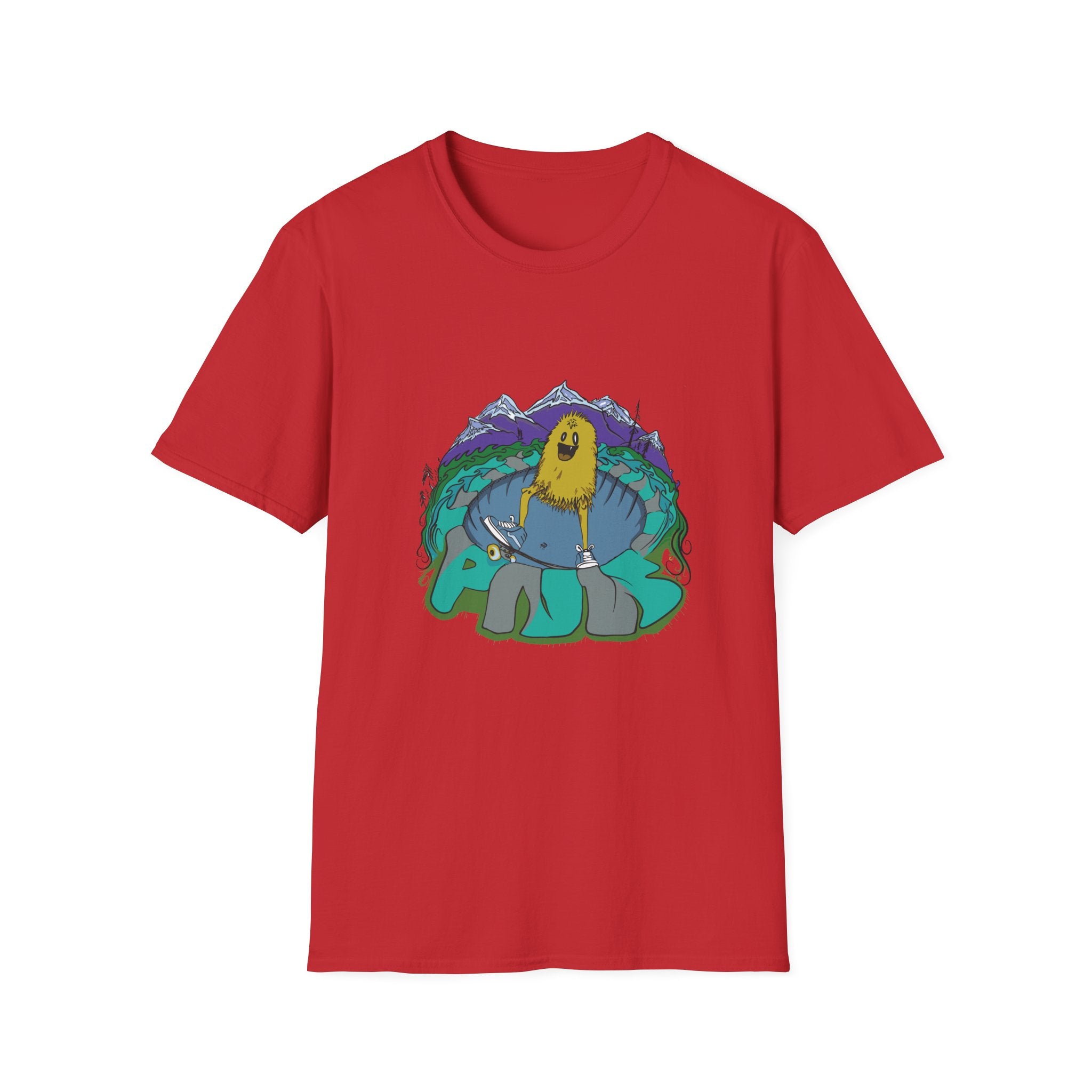Skate PNW Tee — Skateboard Graphic T-Shirt by Larry White